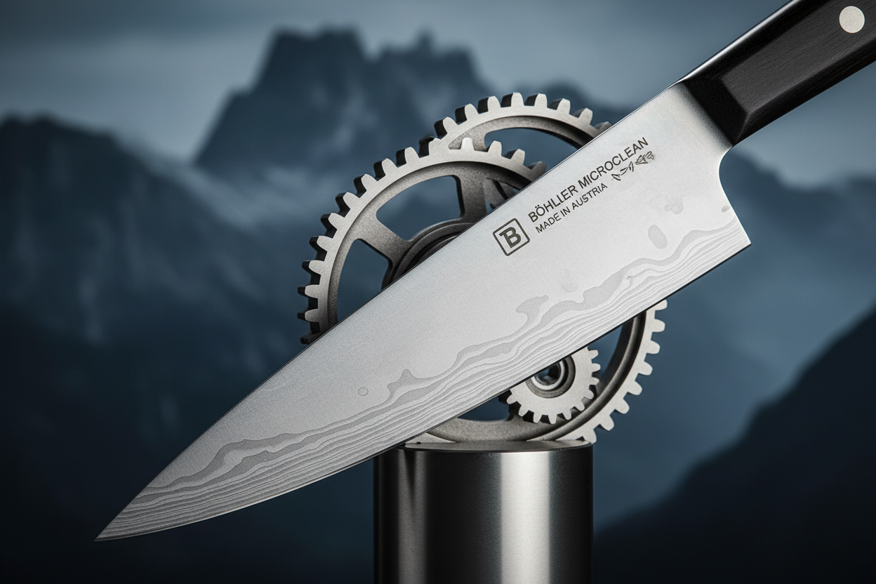 Böhler Messerstähle: Präzision und Innovation aus Österreich