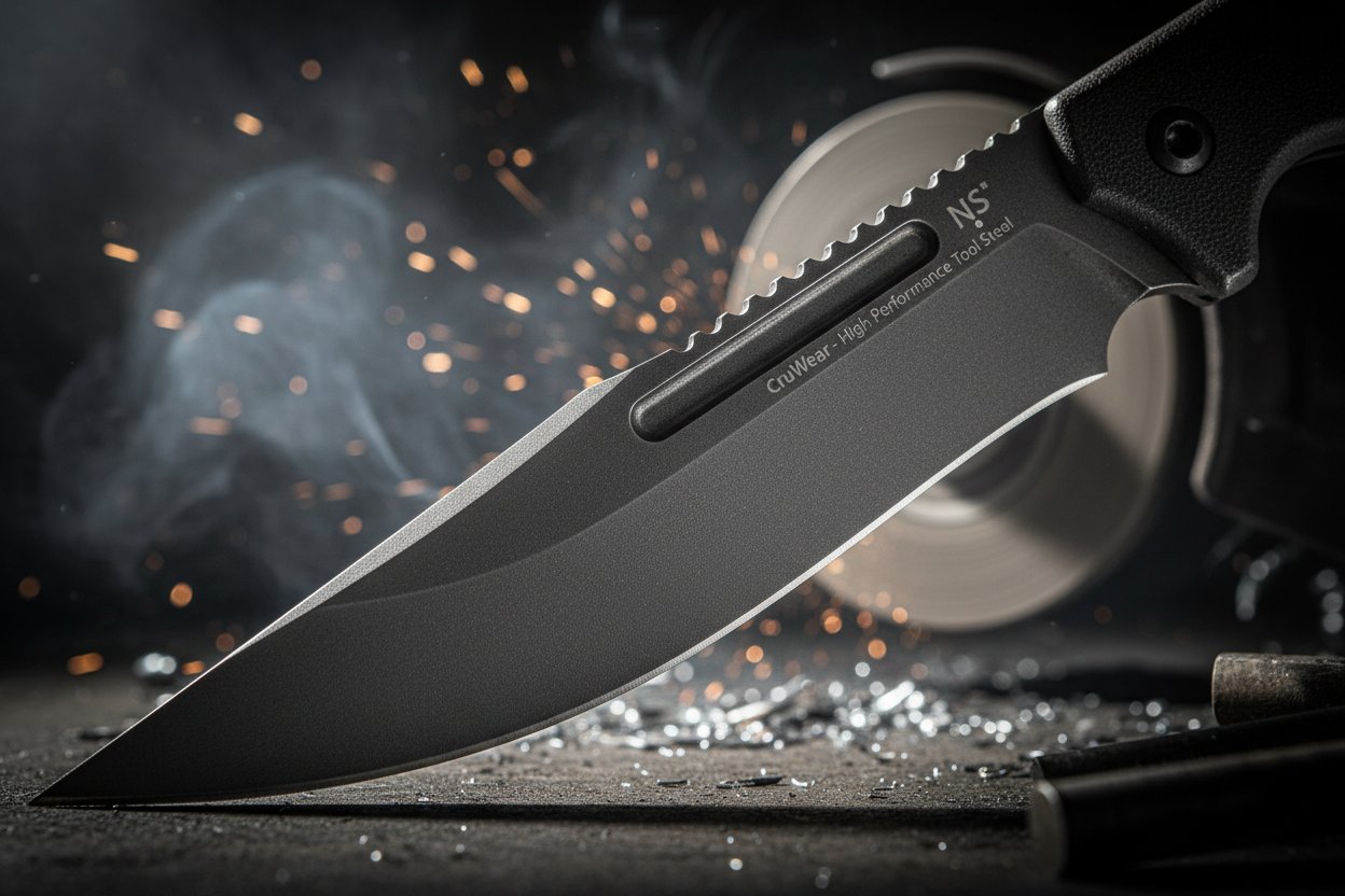 CruWear: Der vielseitige Hochleistungsstahl für Messerliebhaber