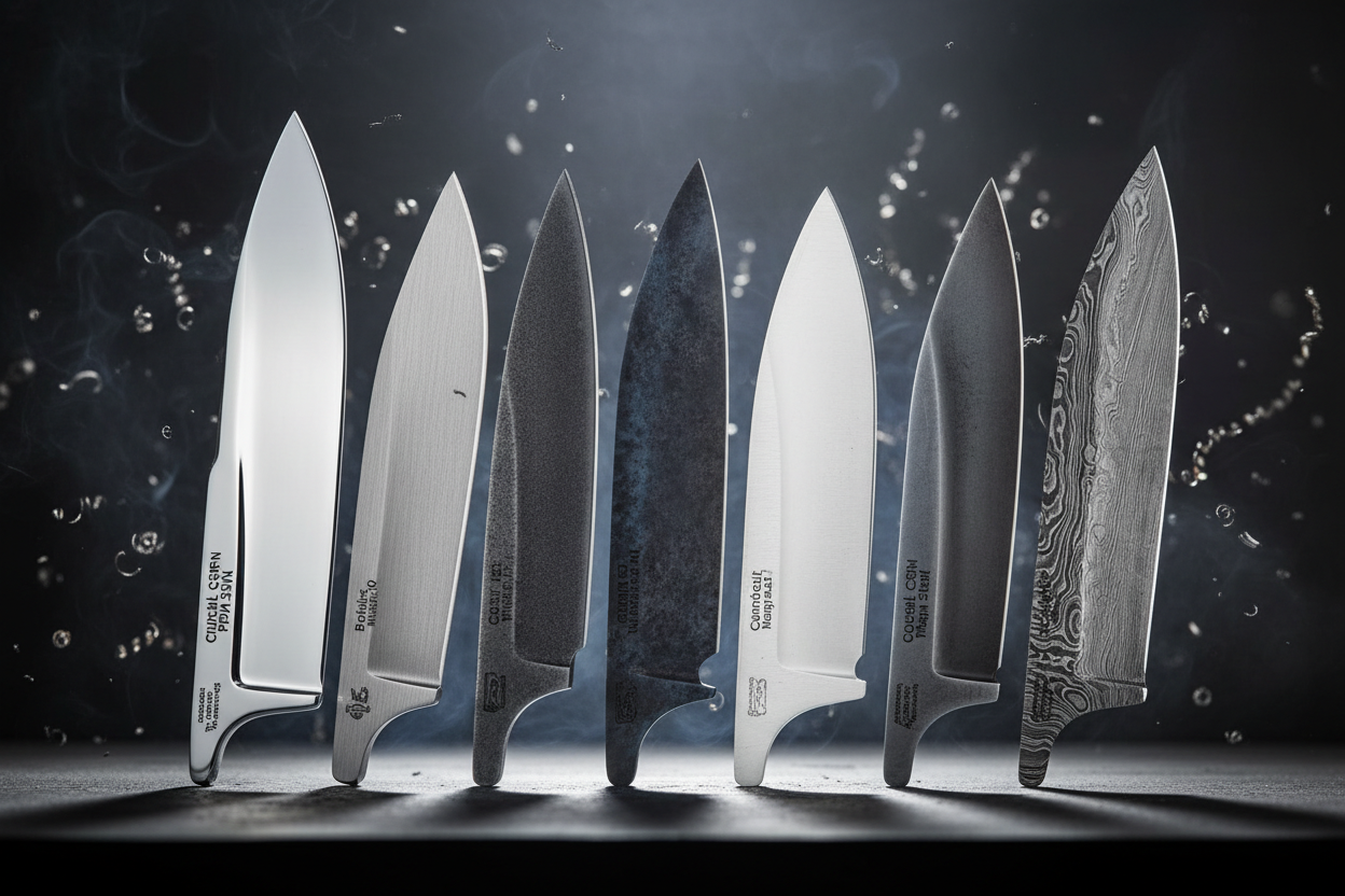 Ein Blick auf die Vielfalt der Stähle für Messer und ihre Eigenschaften