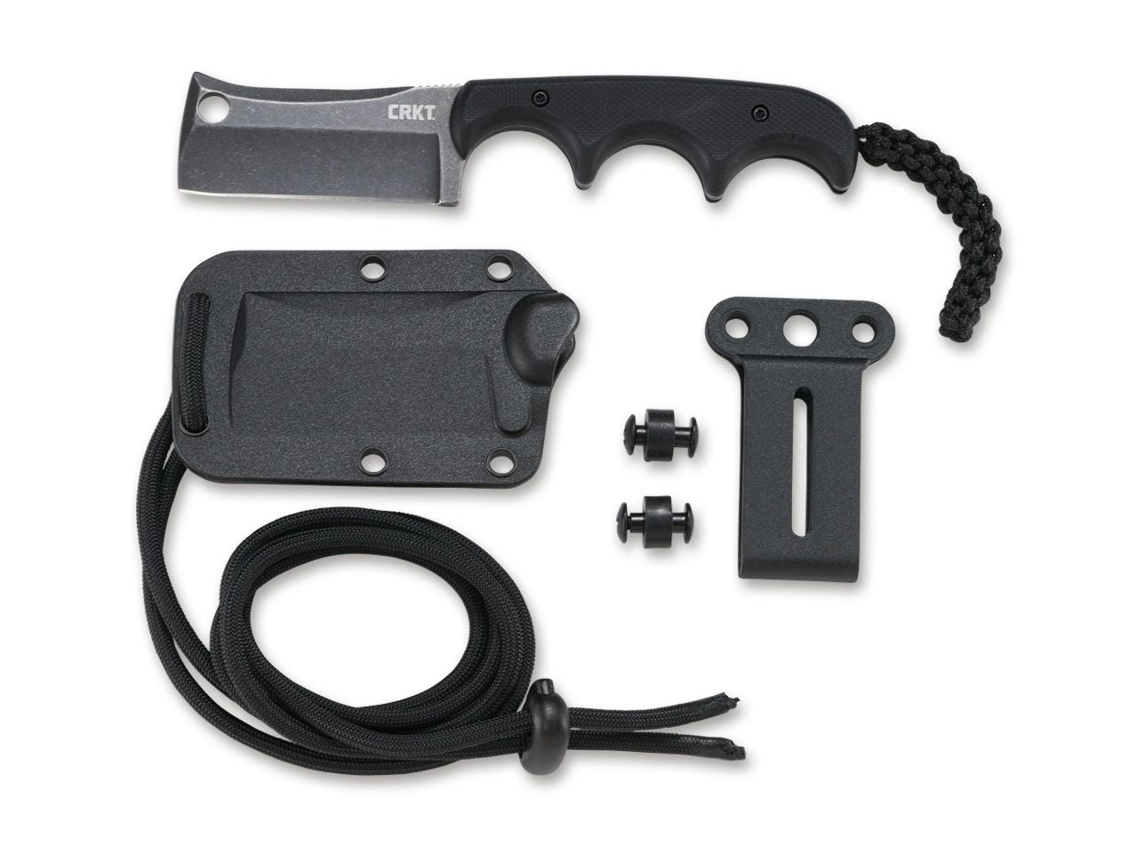 CRKT Minimalist Cleaver Blackout Taschenmesser CRKT Outdoor Aktivitäten 02cr2383k_4