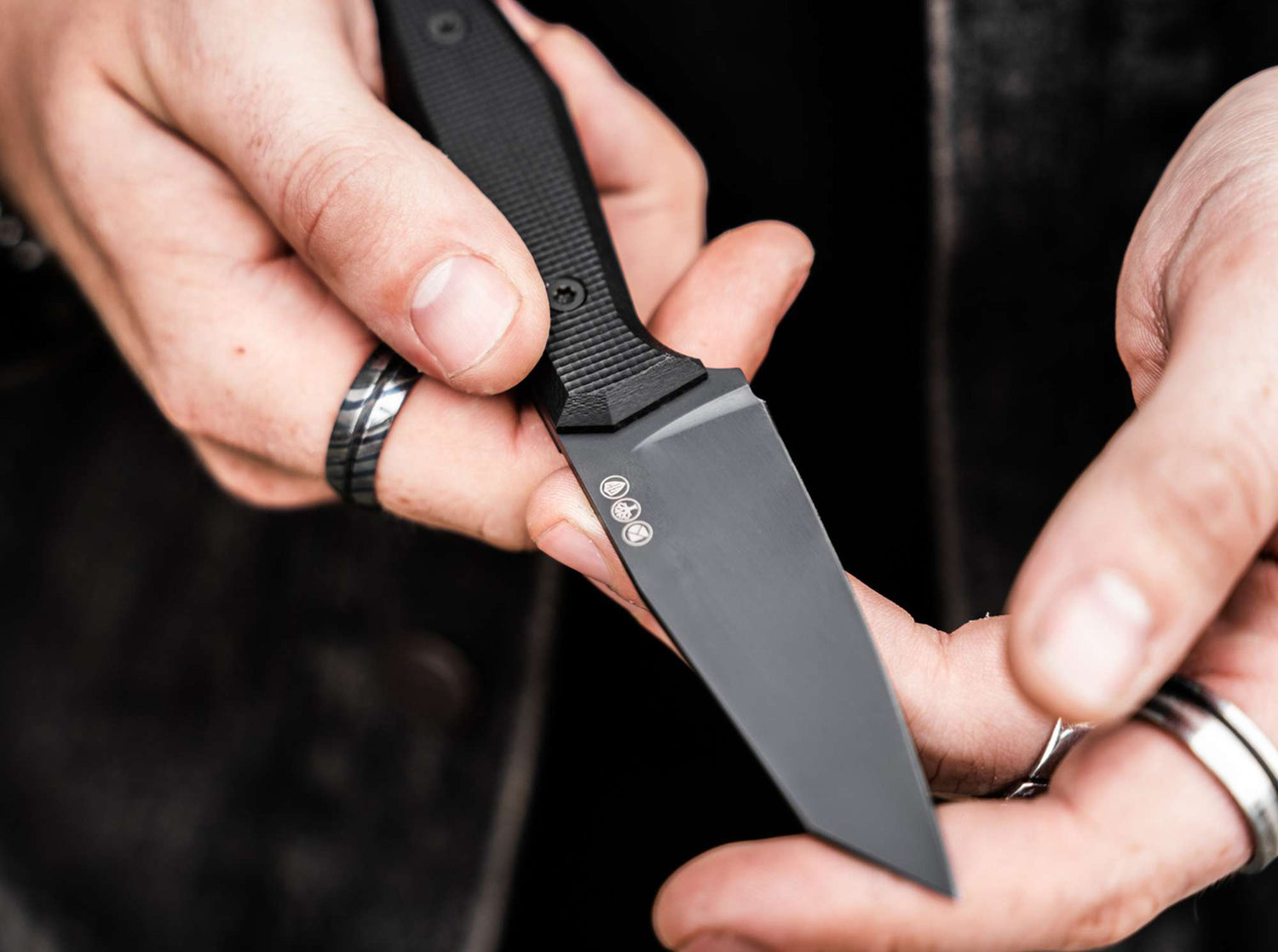 Böker Daily Knives AK1 Reverse Tanto Allblack Taschenmesser Böker 130502_4