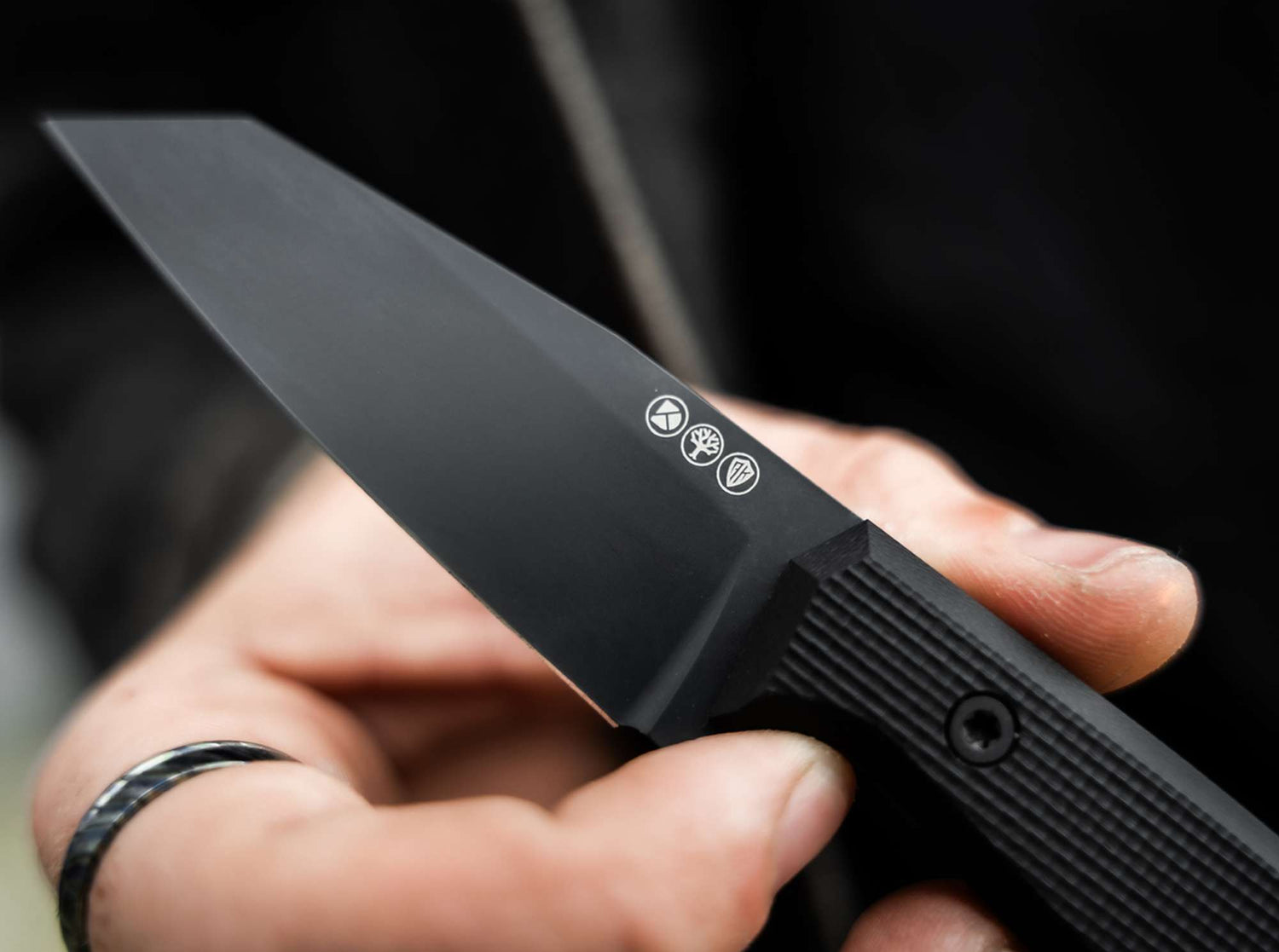 Böker Daily Knives AK1 Reverse Tanto Allblack Taschenmesser Böker 130502_5
