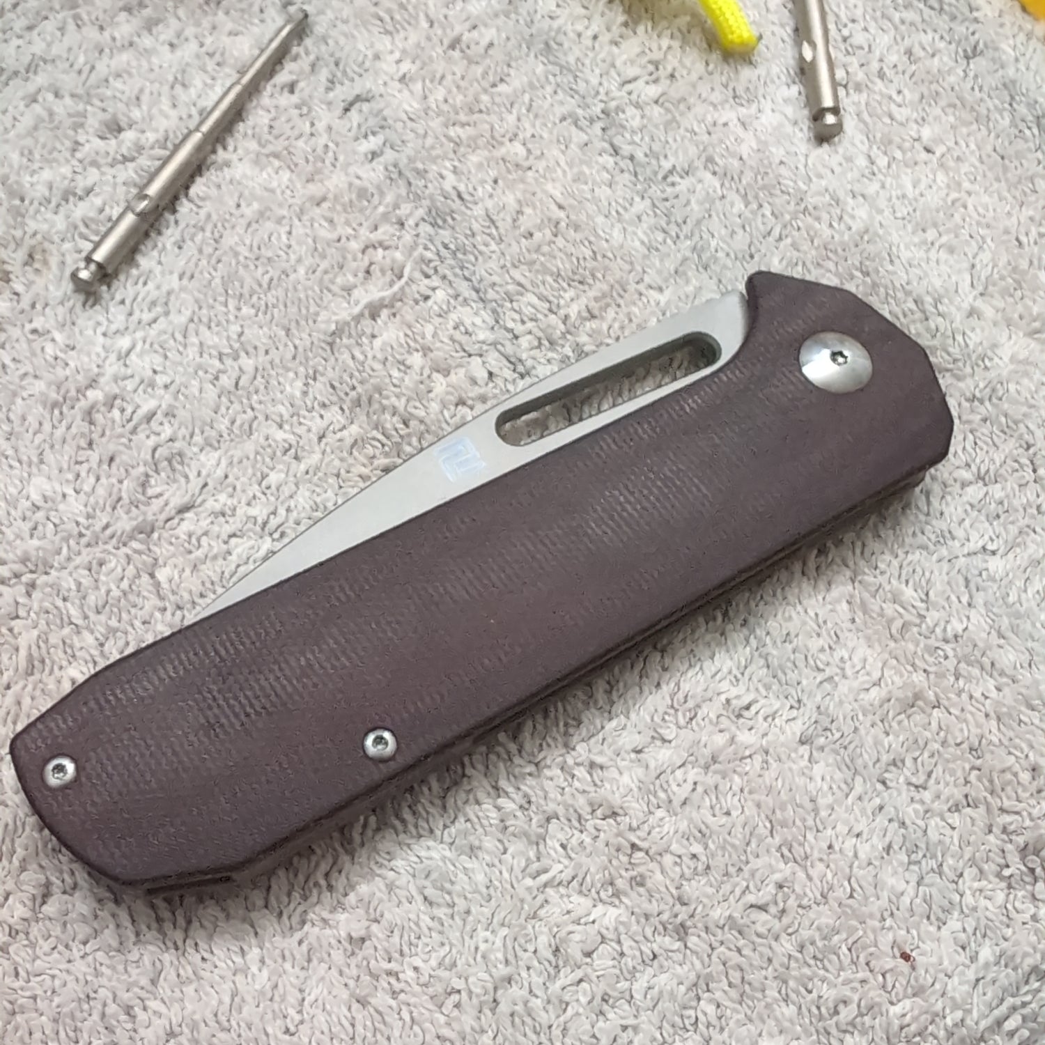 Artisan Cutlery Arion 1843G-DRC Micarta/ Titan (Einzelstück) Artisan Cutlery 1734377788270