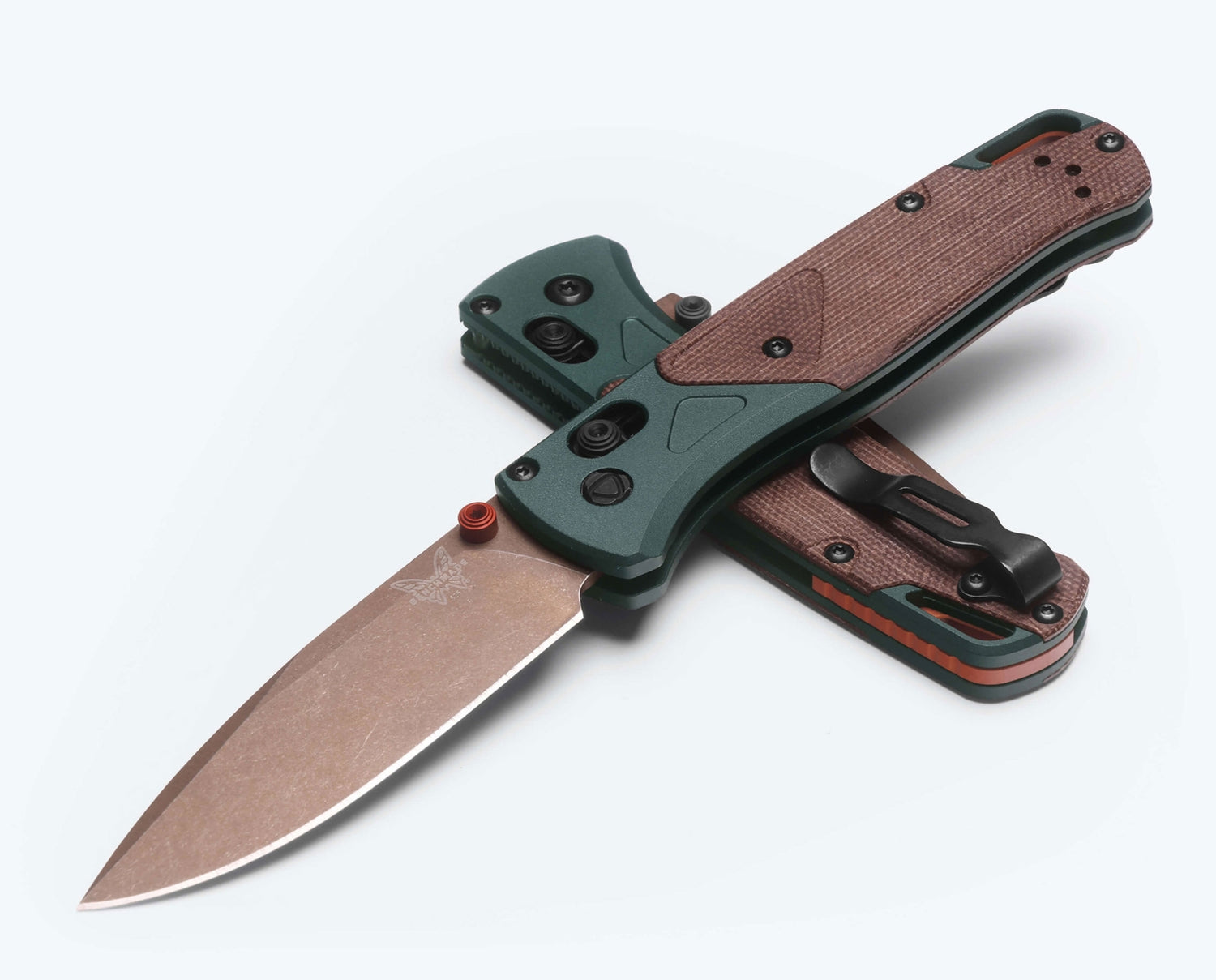 Benchmade 535FE-2602 Bugout, S90V, Taiga Green