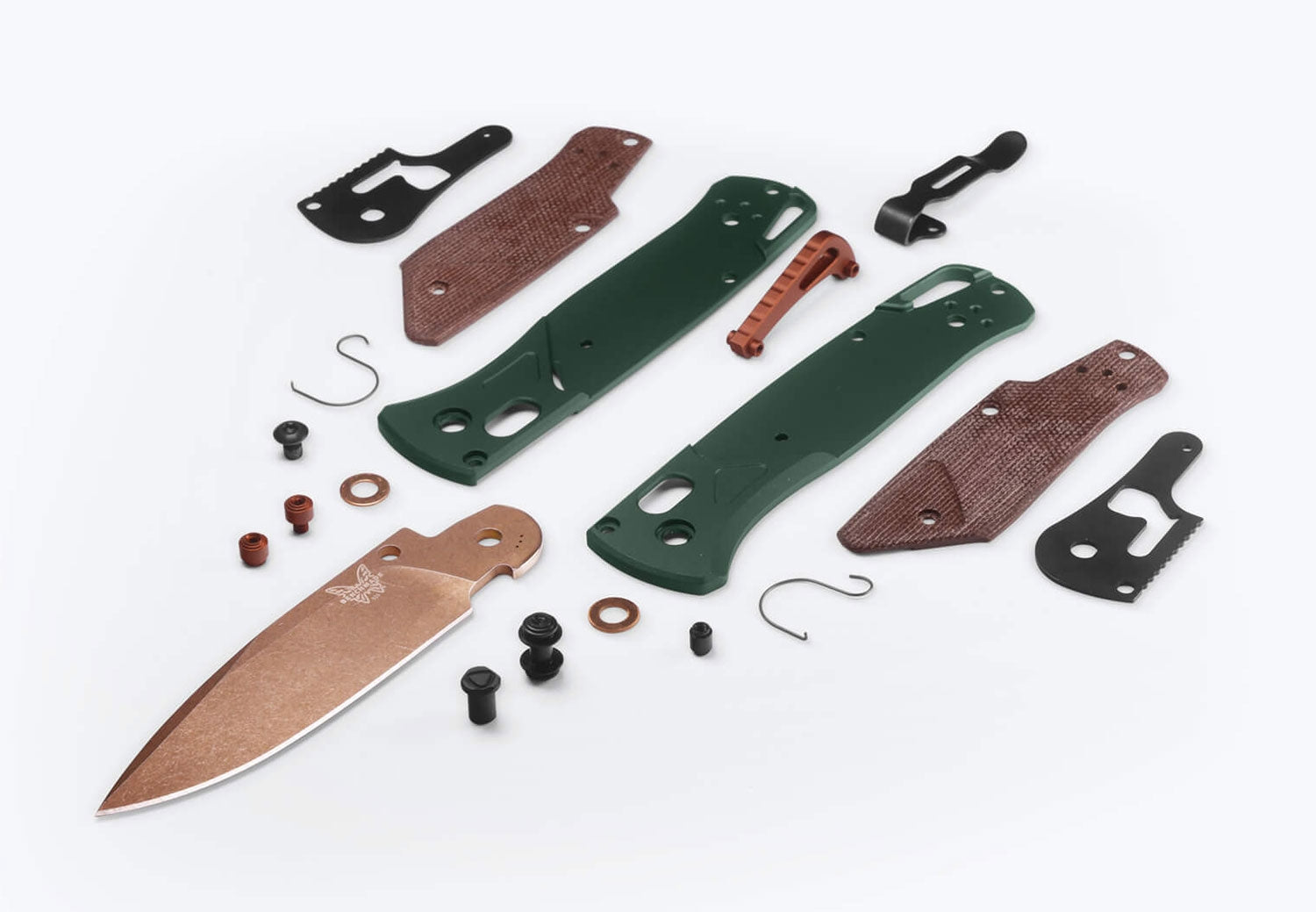 Benchmade 535FE-2602 Bugout, S90V, Taiga Green