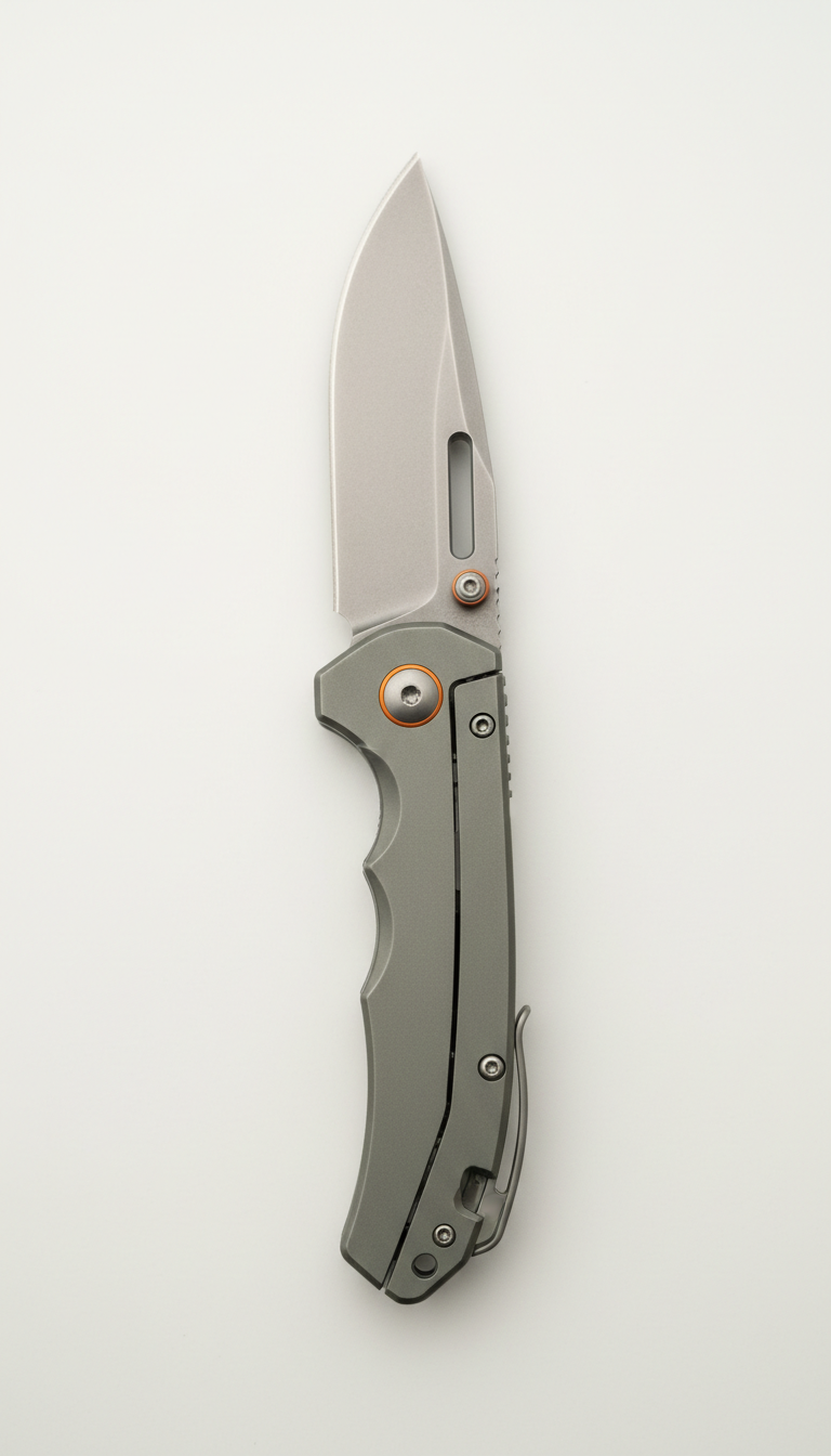 EDC Klappmesser mit Titan-Griff Schneidwerk Harz 584cde9acf840577564d47a82ce5596e