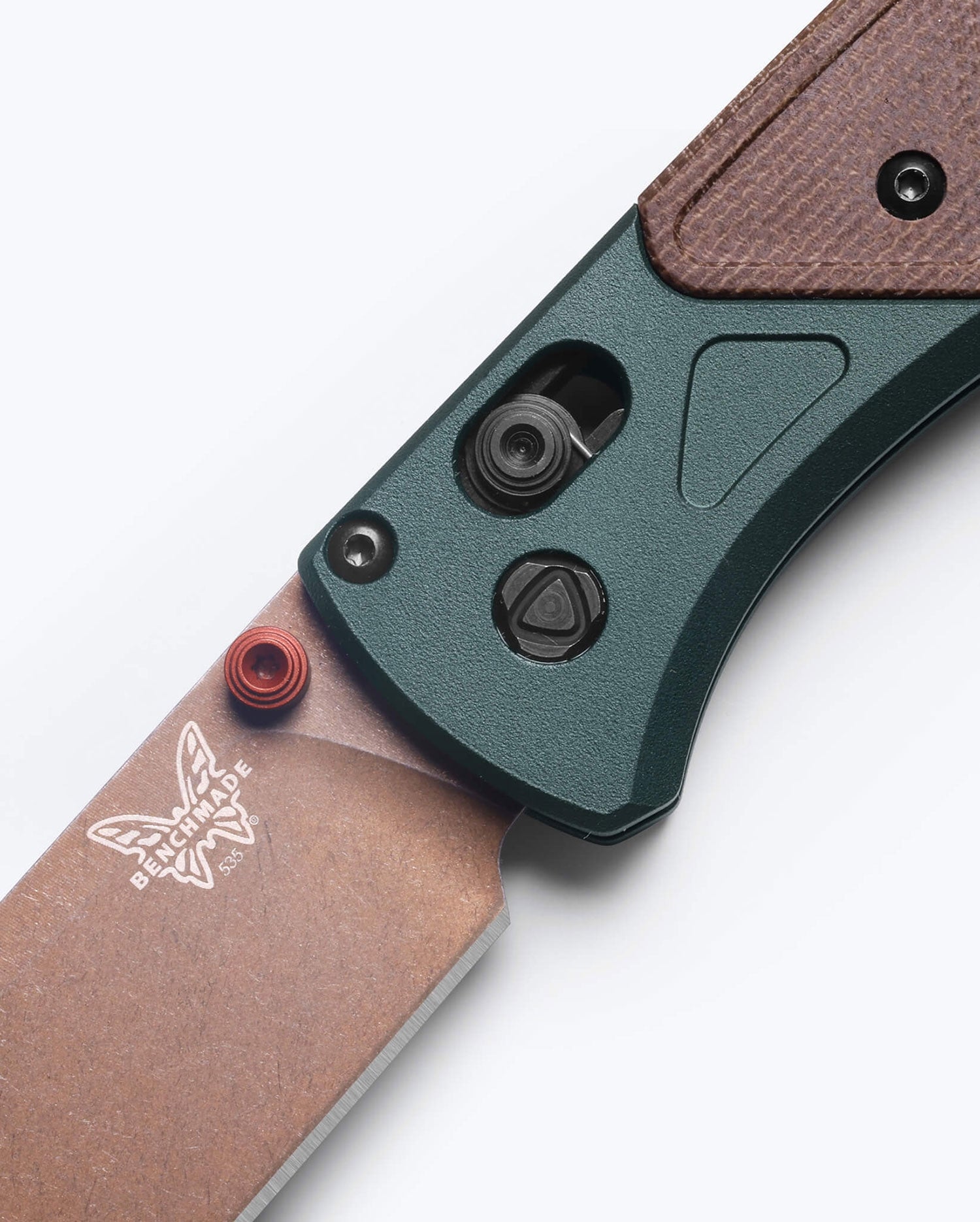 Benchmade 535FE-2602 Bugout, S90V, Taiga Green