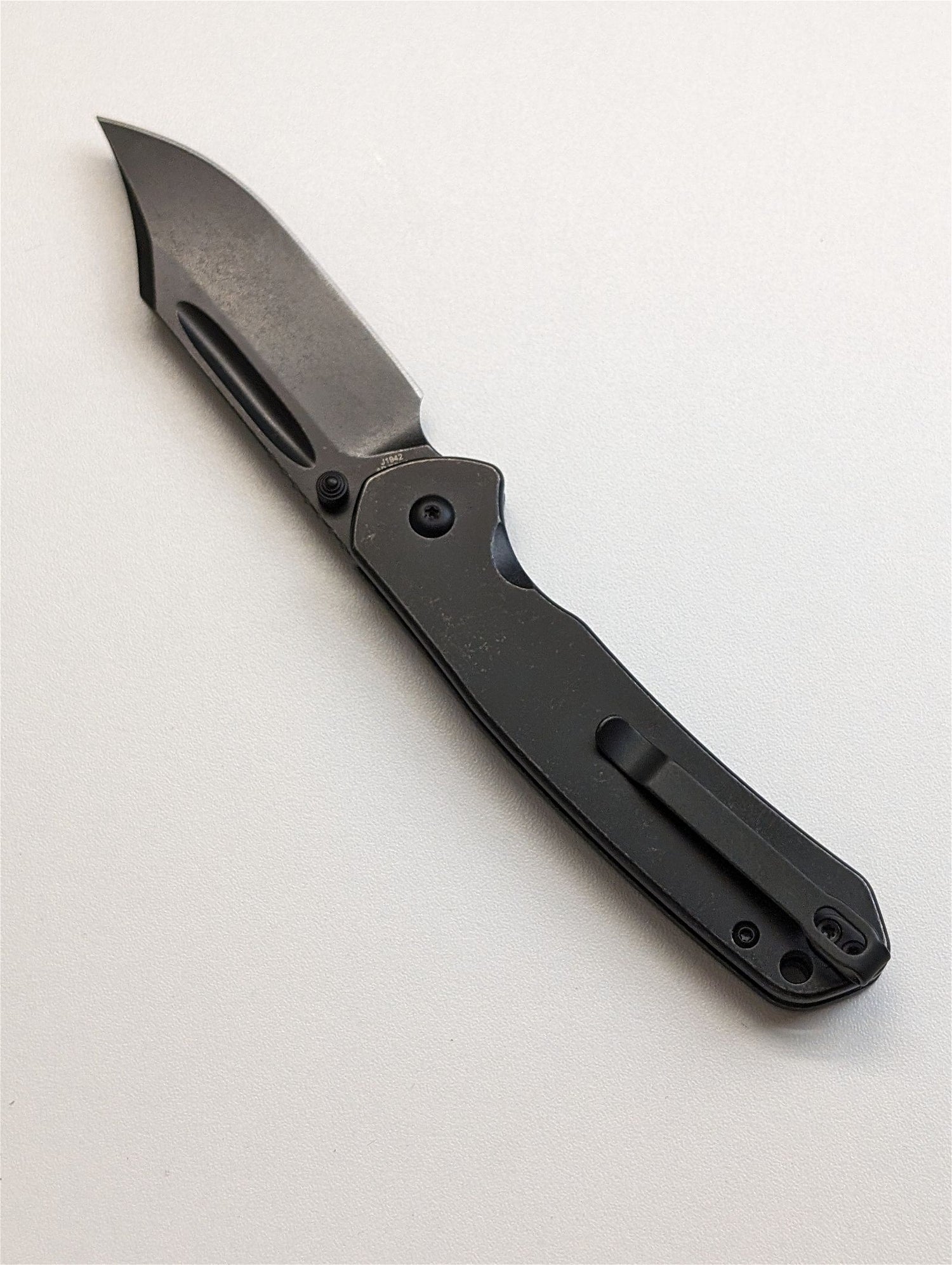 CJRB Bowie Pyrite pocket knife