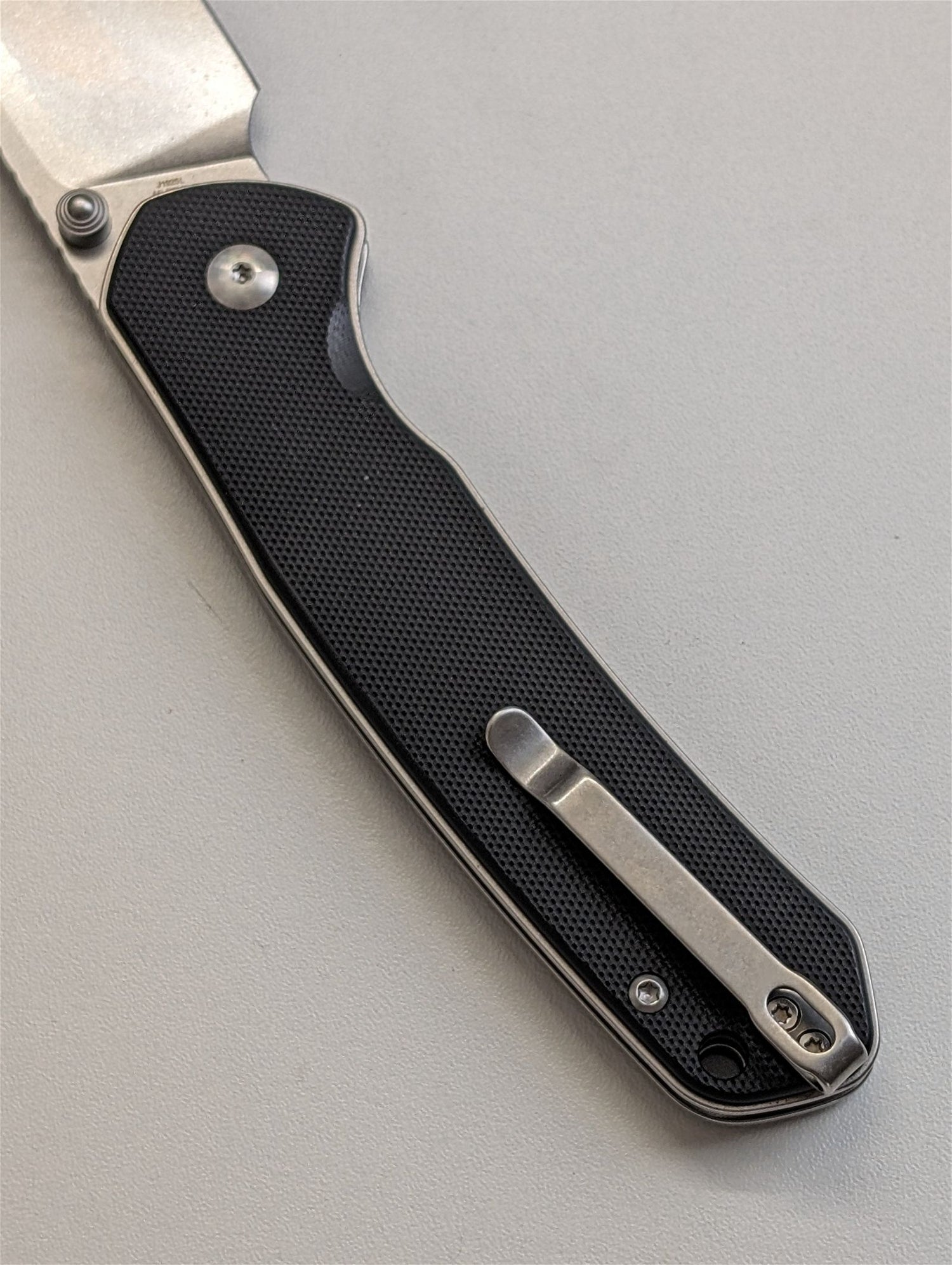 CJRB Large Pyrite Taschenmesser Artisan Cutlery