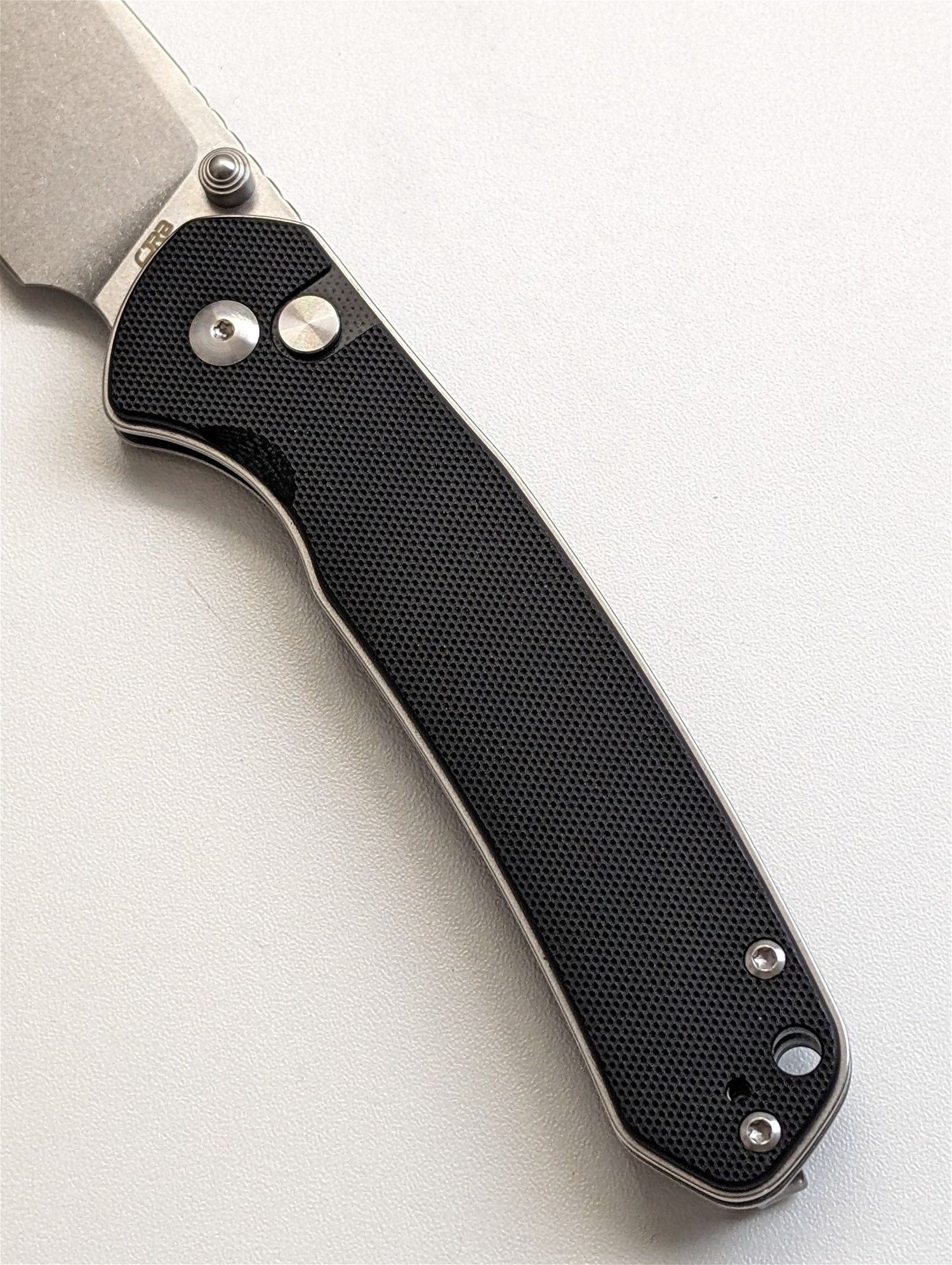 CJRB Large Pyrite Taschenmesser Artisan Cutlery