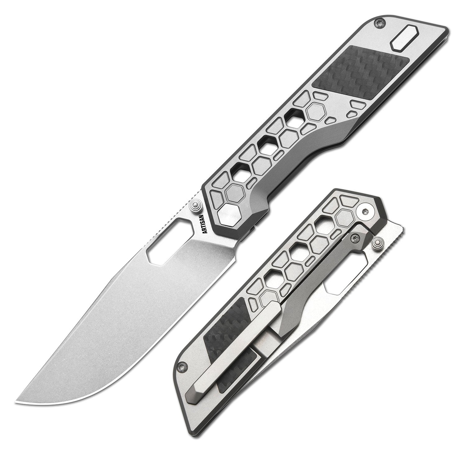 ARTC 1878G-GY Beest S35VN Gray Titanium