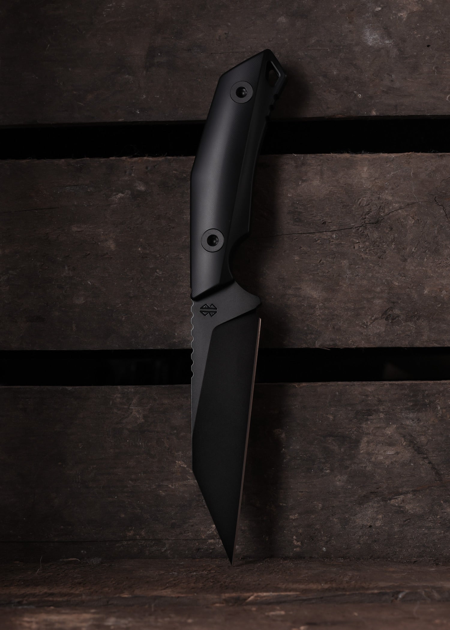 Berserk Blades THARN, Feststehendes Messer, schwarz Berserker Blades