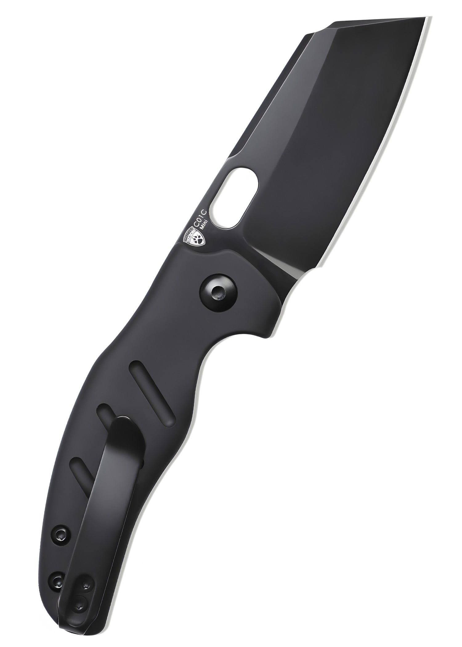 Kizer Knives SHEEPDOG C01C MINI, Aluminium, schwarze Klinge, Taschenmesser