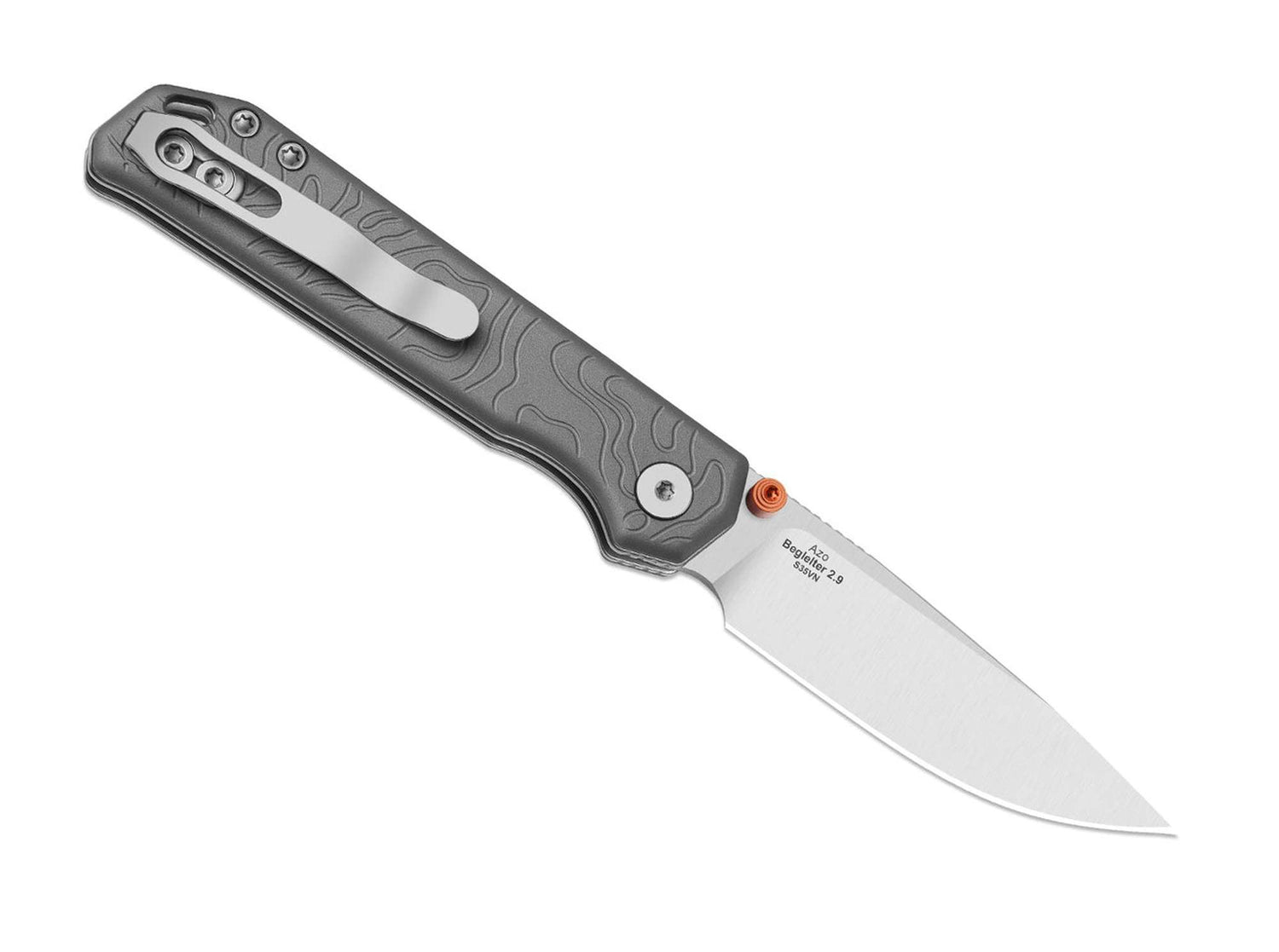 Kizer Begleiter 2.9 S35VN Grey Aluminum