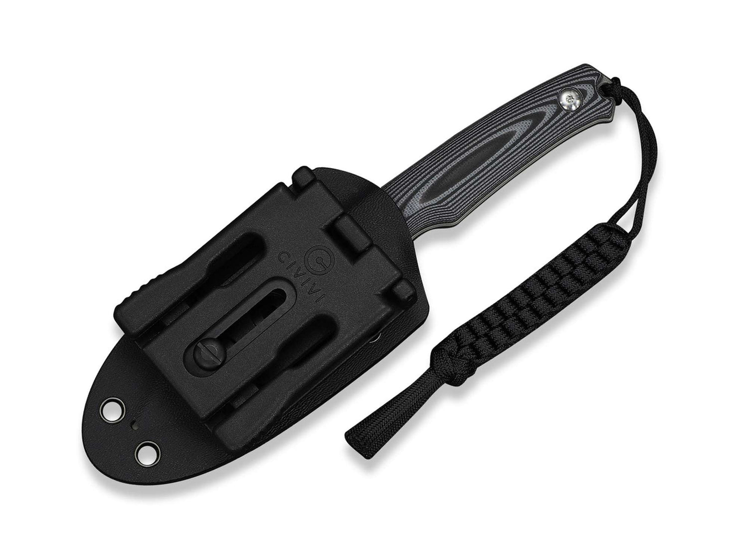 CIVIVI Altus Fixed Blade 14C28N Grey & Black G10 – Feststehendes EDC-Messer Civivi Messer 02we107_2