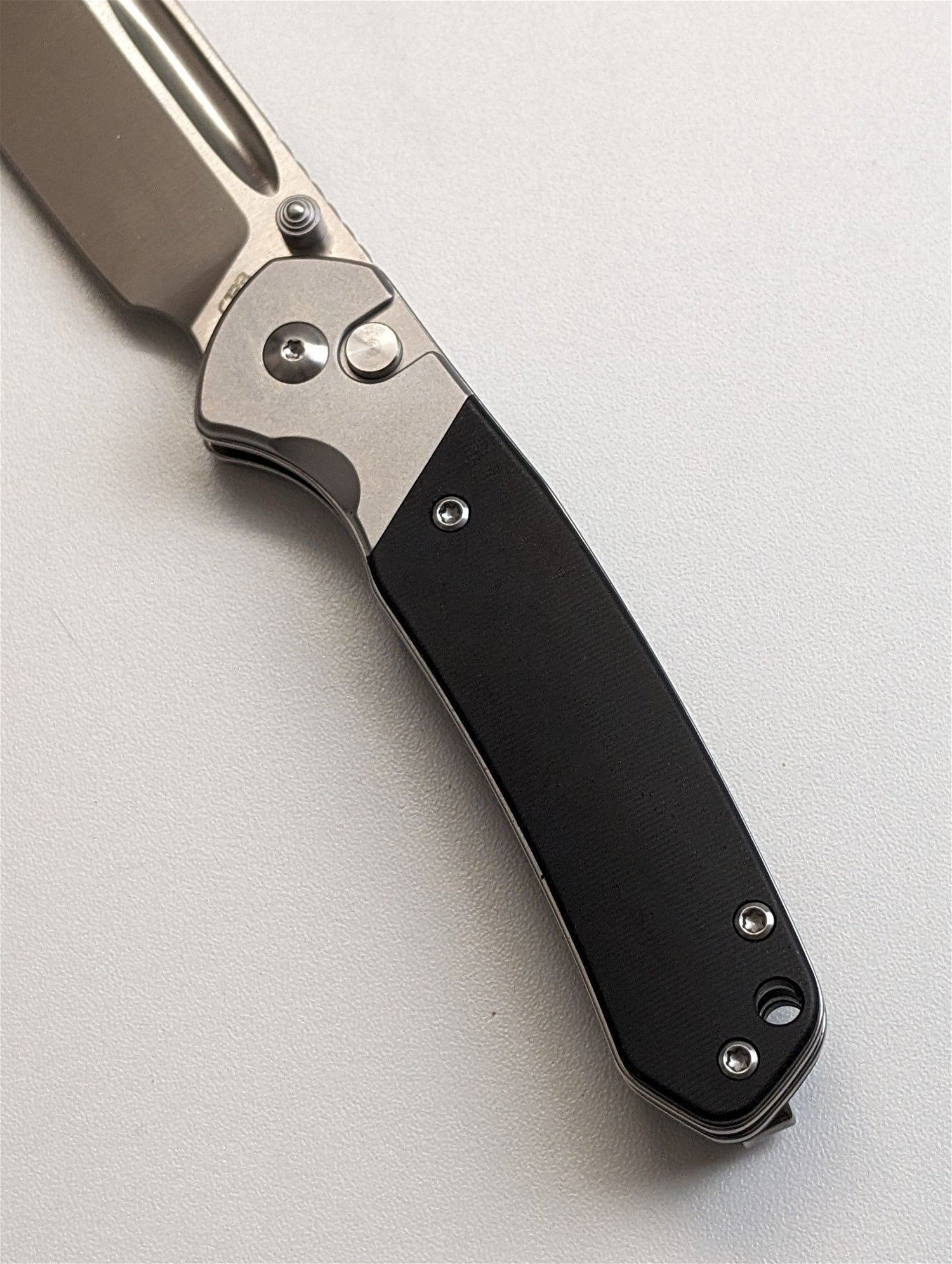 CJRB Bowie Pyrite pocket knife