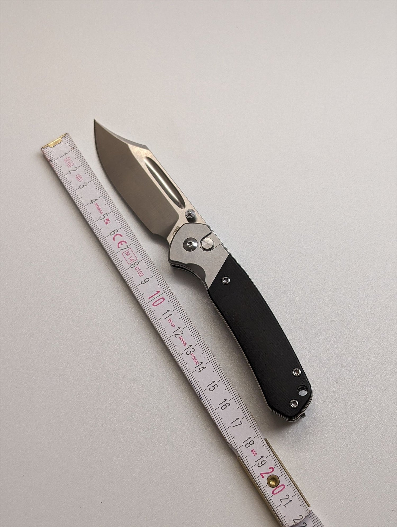 CJRB Bowie Pyrite pocket knife