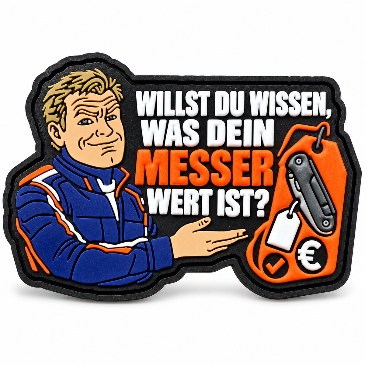 Pre-Order: Ralf S. 3D Rubber Patch – limitiert auf 50 Stück Schneidwerk Harz Patch 106678