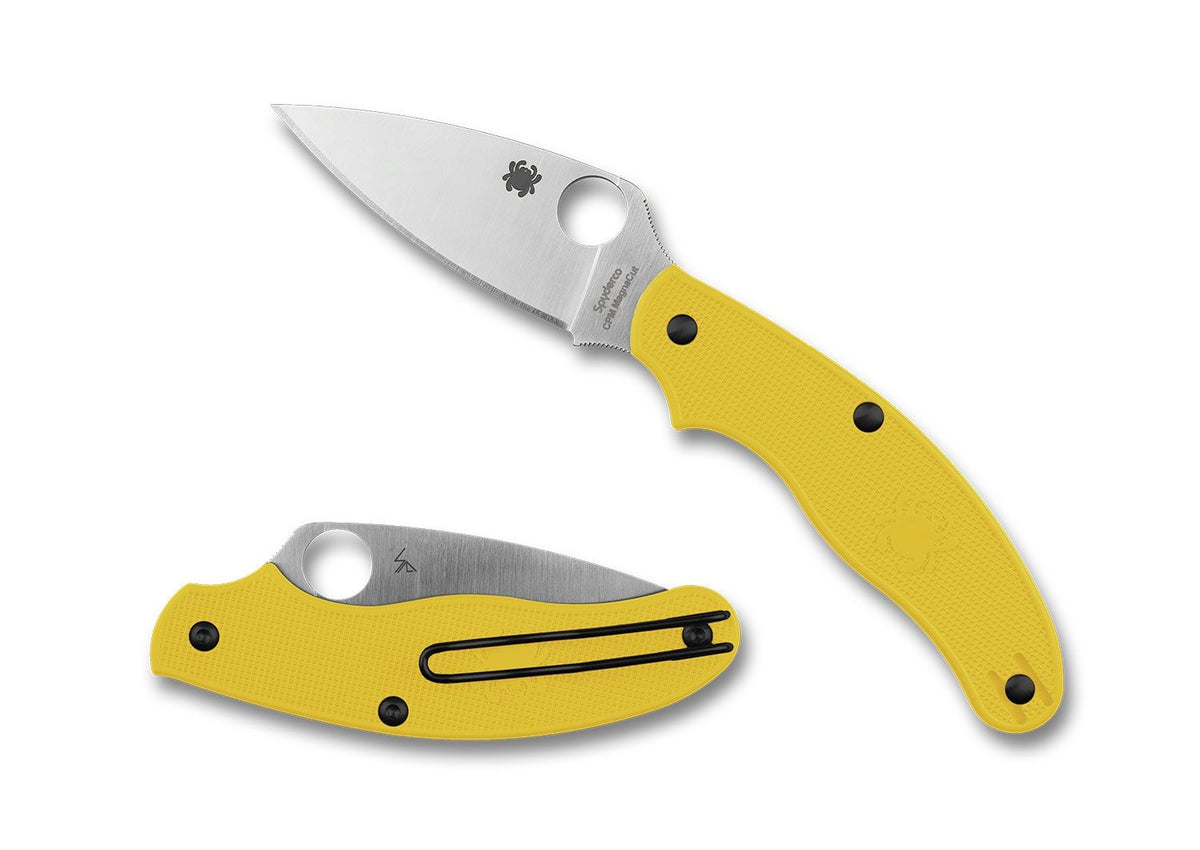 Spyderco UKPK CPM Magnacut – Gelb FRN | Slipjoint | §42a-konform