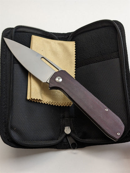 Artisan Cutlery Arion 1843G-DRC Micarta/ Titan Taschenmesser