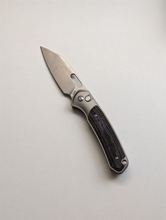 CJRB Aficionado Titan Carbon Taschenmesser