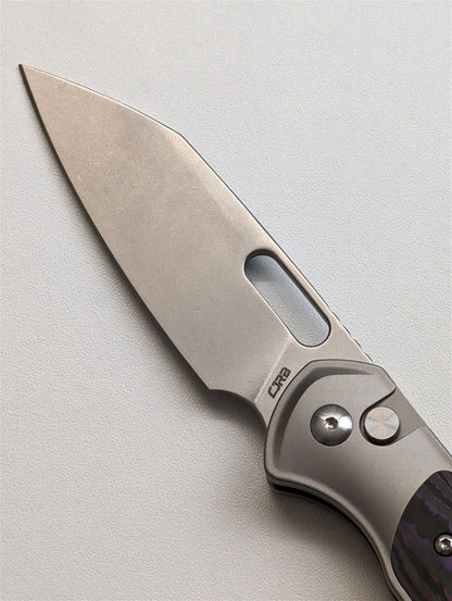 CJRB Aficionado Titan Carbon Taschenmesser