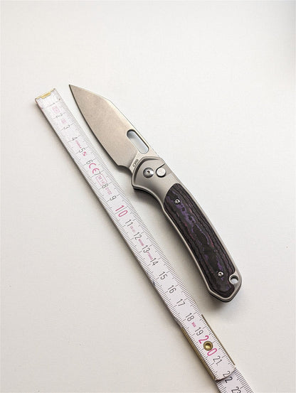 CJRB Aficionado Titan Carbon Taschenmesser