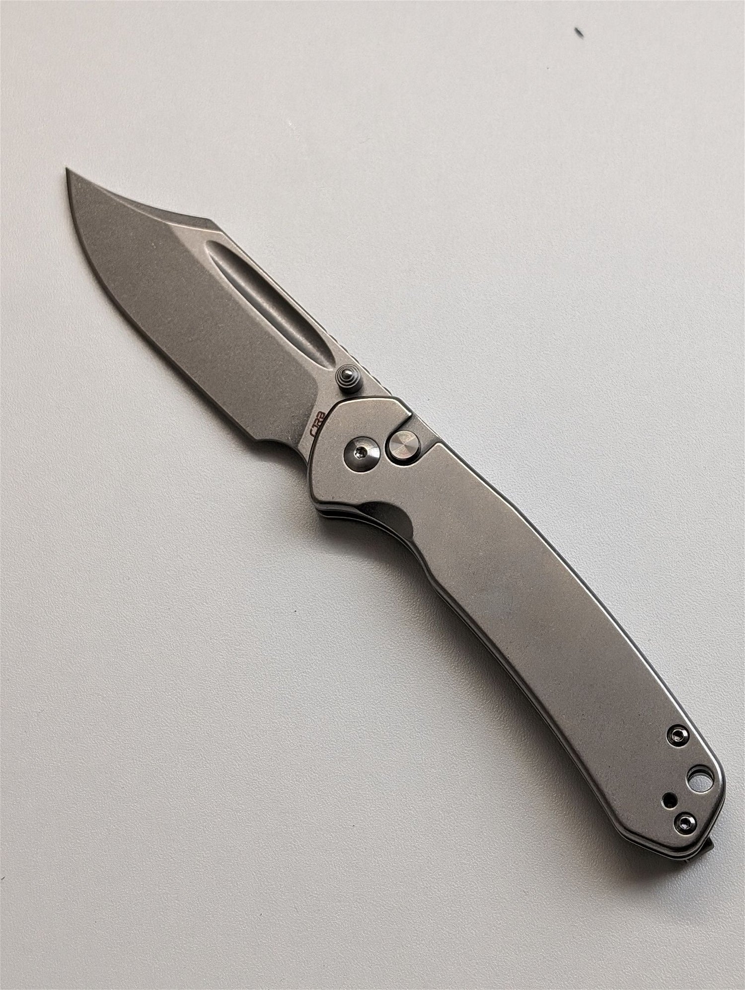 CJRB Bowie Pyrite pocket knife