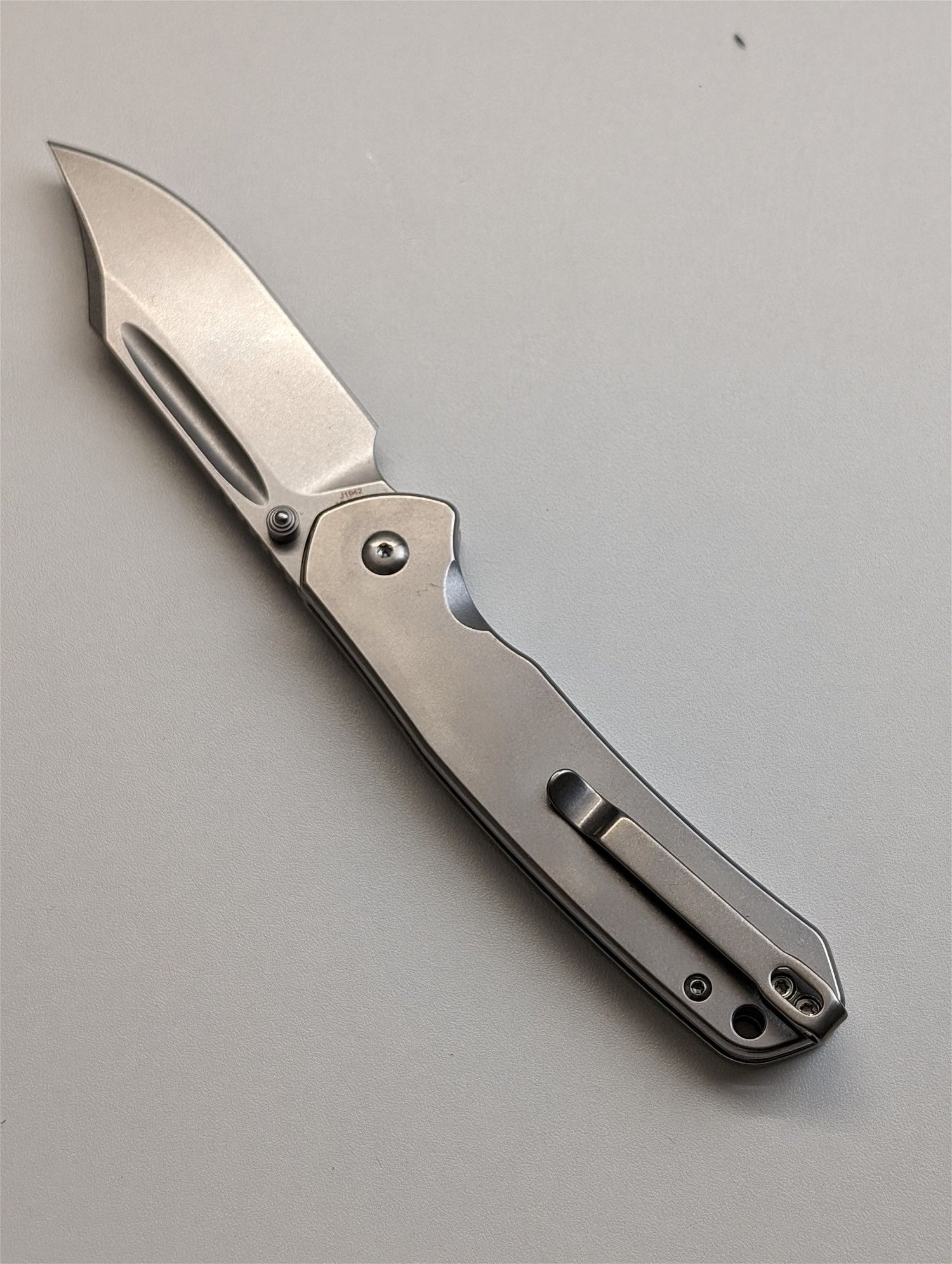 CJRB Bowie Pyrite pocket knife