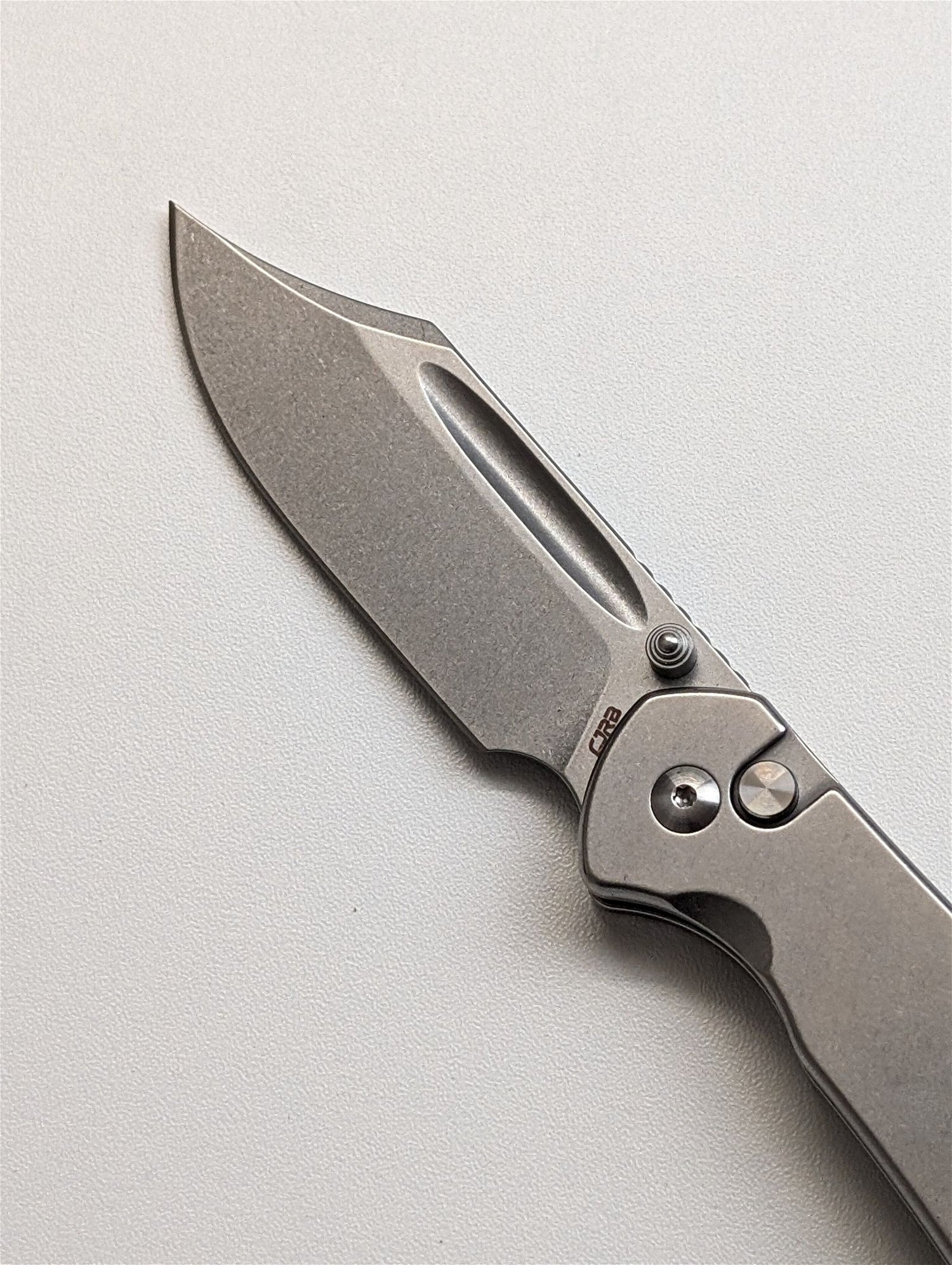 CJRB Bowie Pyrite pocket knife