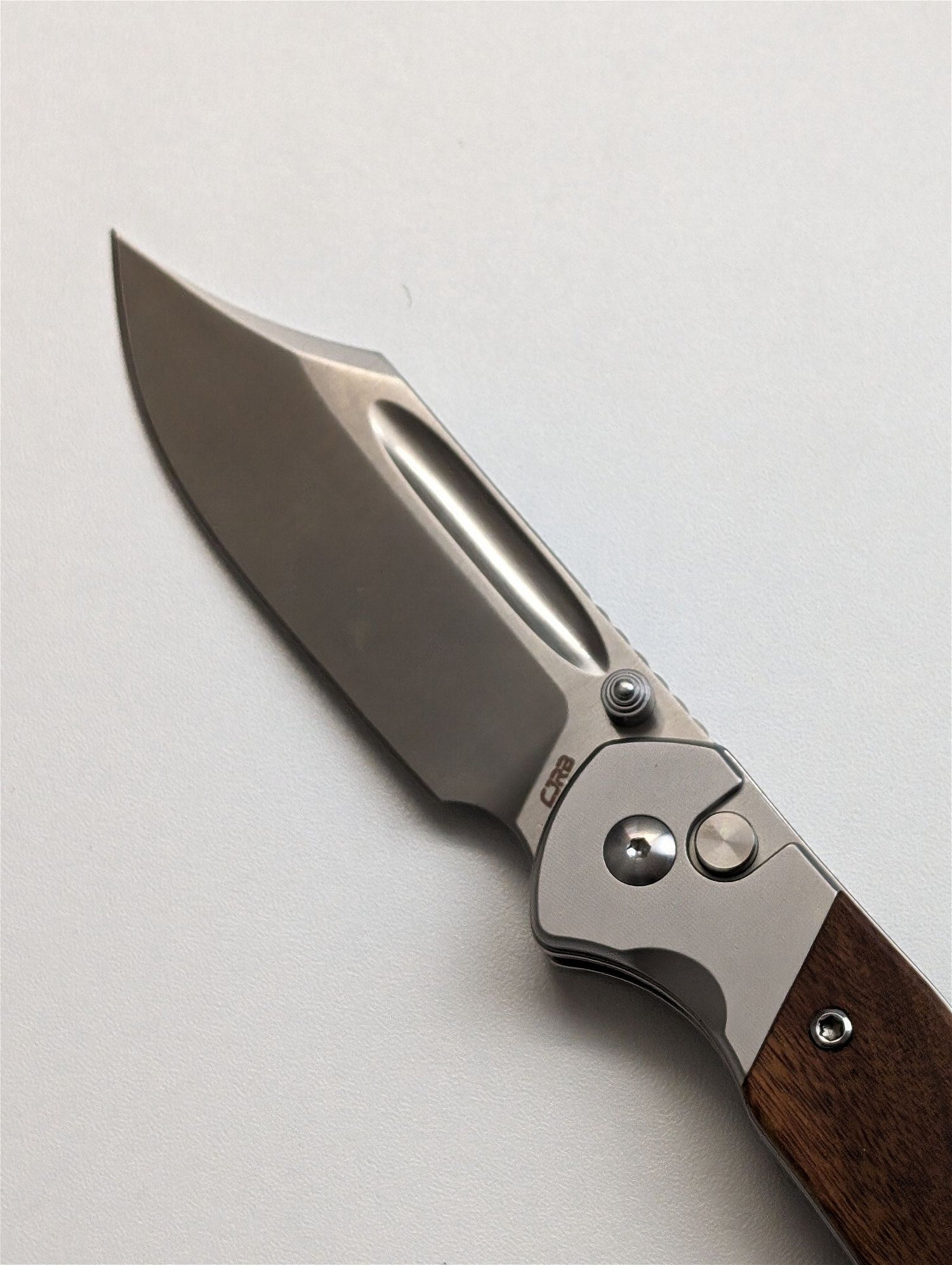 CJRB Bowie Pyrite pocket knife