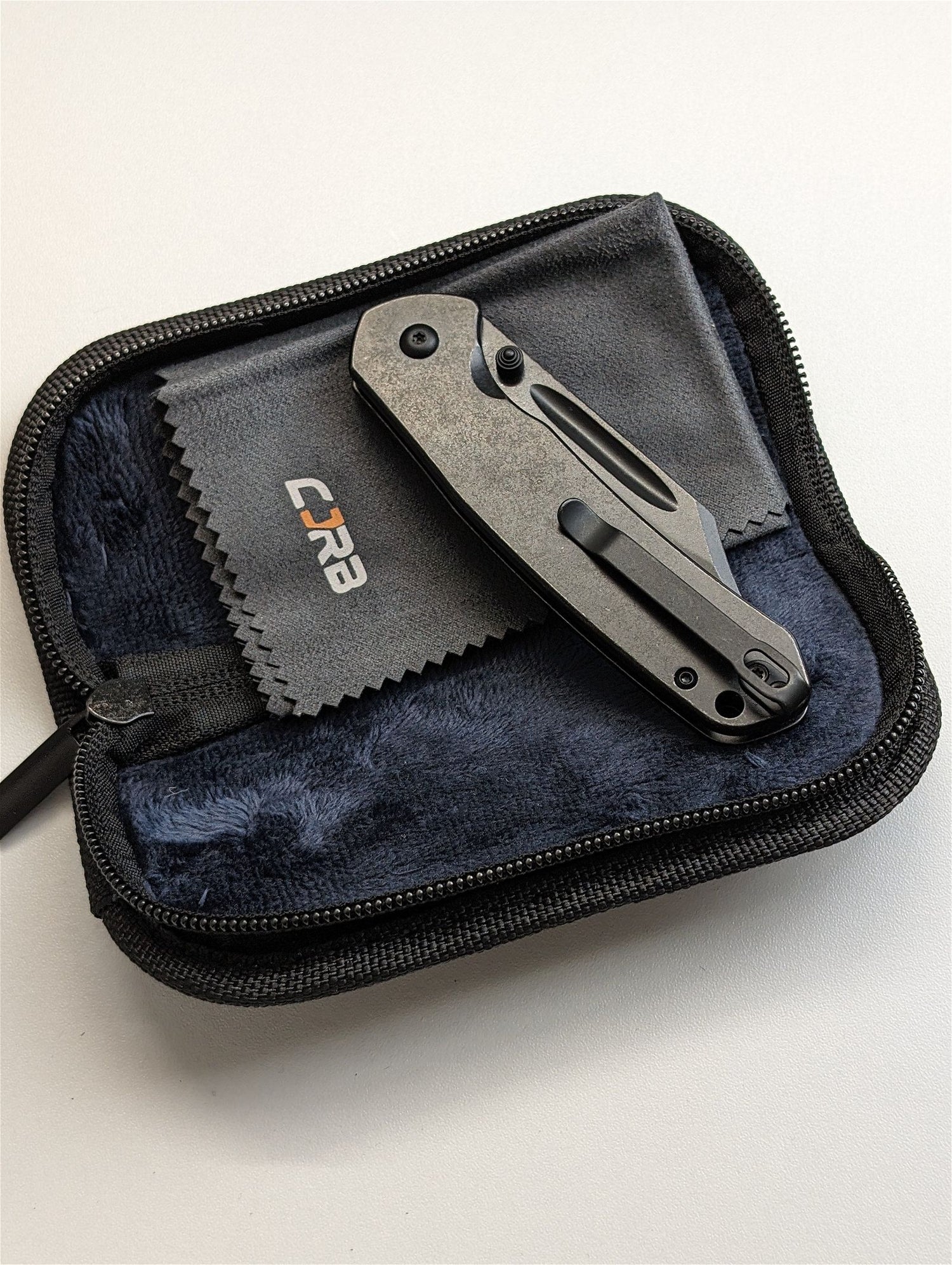 CJRB Bowie Pyrite pocket knife