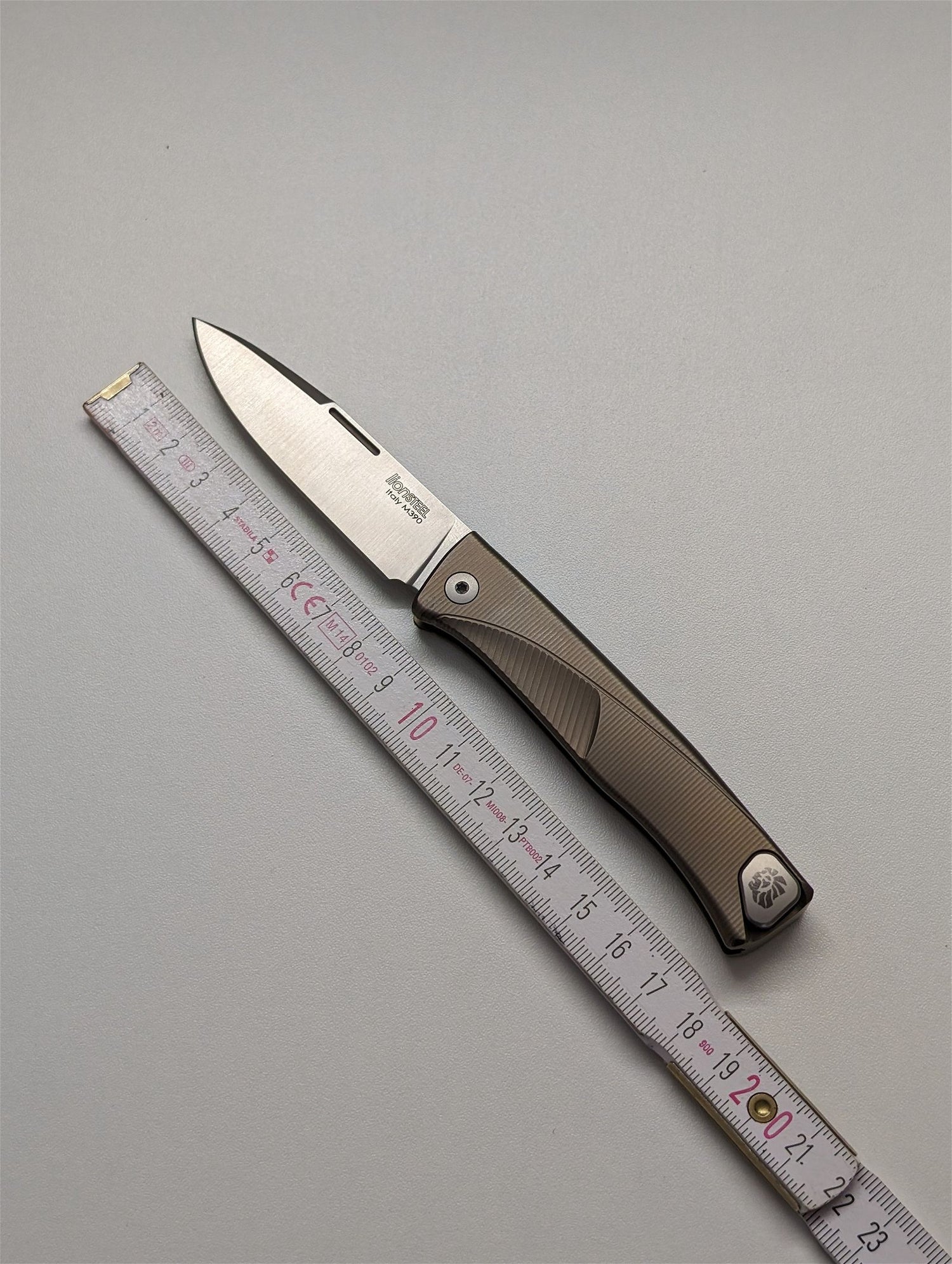 lionSTEEL Thrill Bronze Titan pocket knife