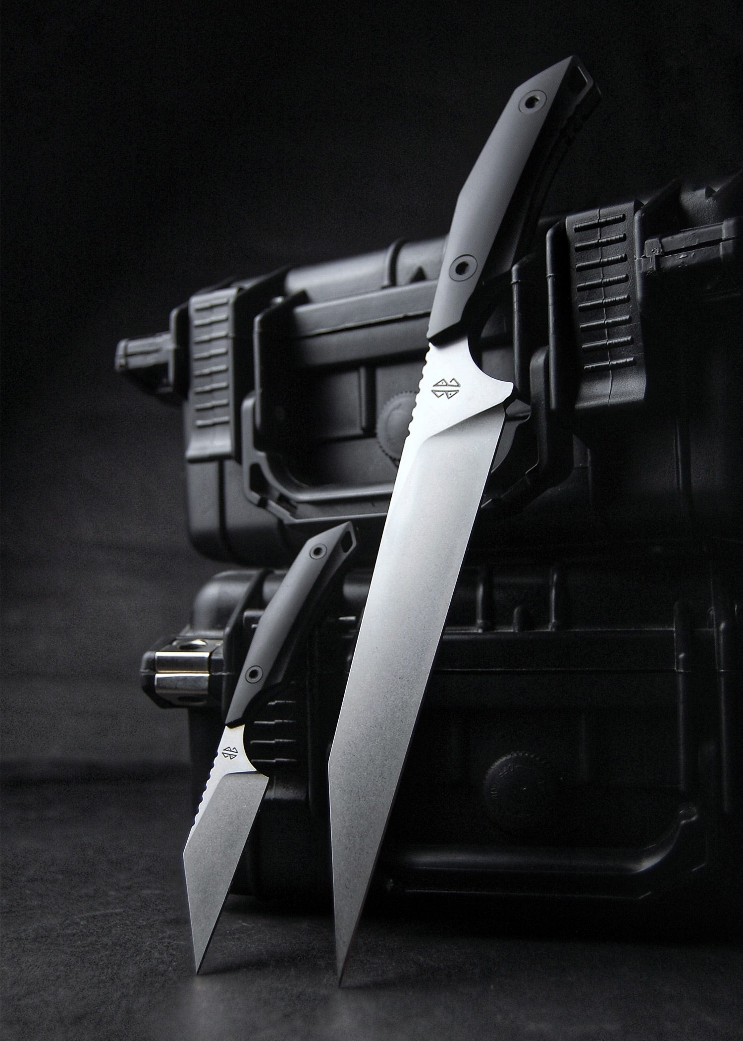 Berserk Blades YARR, Feststehendes Messer, stonewashed