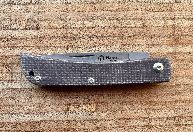 Maserin Scout Grey Micarta Taschenmesser, 163-MG Maserin Taschenmesser