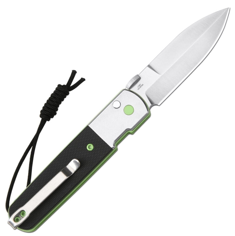 CJRBJ1951-SBK Locust AR-RPM9, Black G10, Green