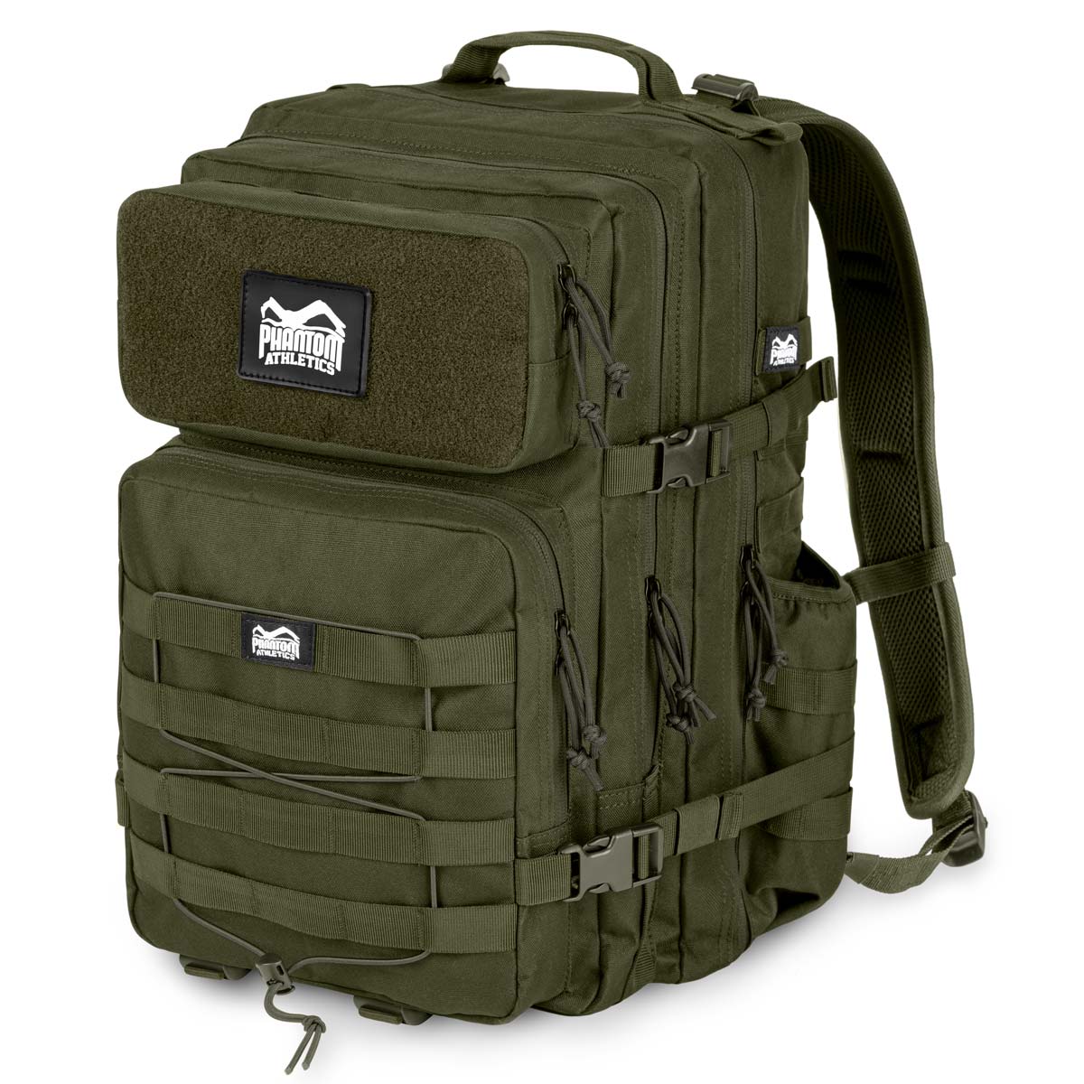 DELTA Rucksack – Army (45 L) | MOLLE, Bungee, wasserabweisend, Laptop 16″ Fightwood Rucksäcke