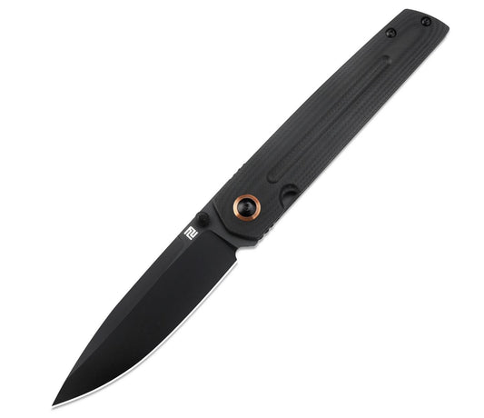 Artisan Cutlery 1849P-BBK Sirius AR-RPM9, Black, Black G10
