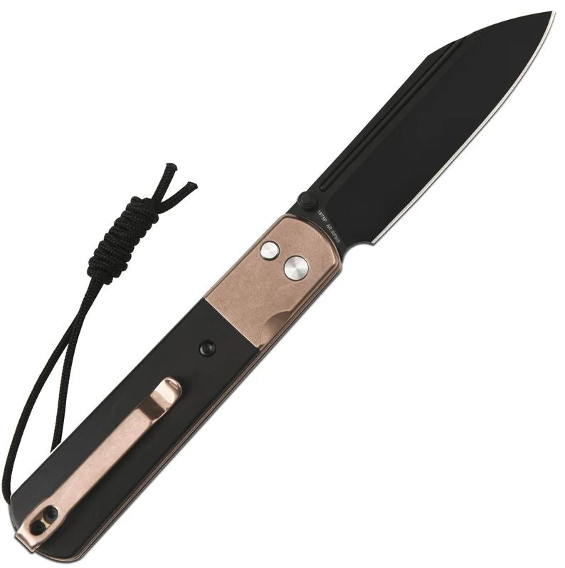 ARTC 1875P-BRG Holm, AR-RPM9 Black Blade Ebony Wood Taschenmesser