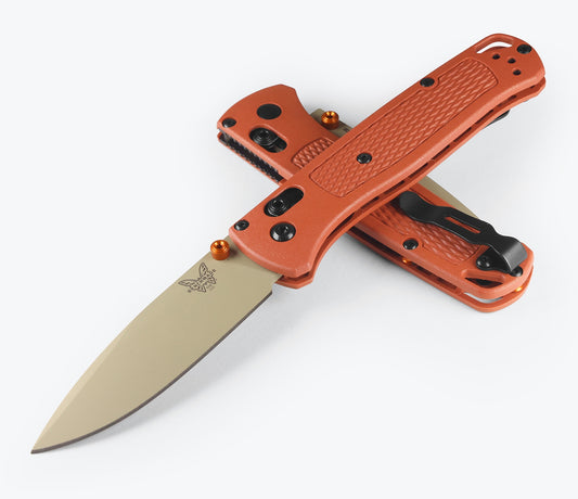 Benchmade 535TN-10 BUGOUT, Rust Orange Grivory (Pre-Order)