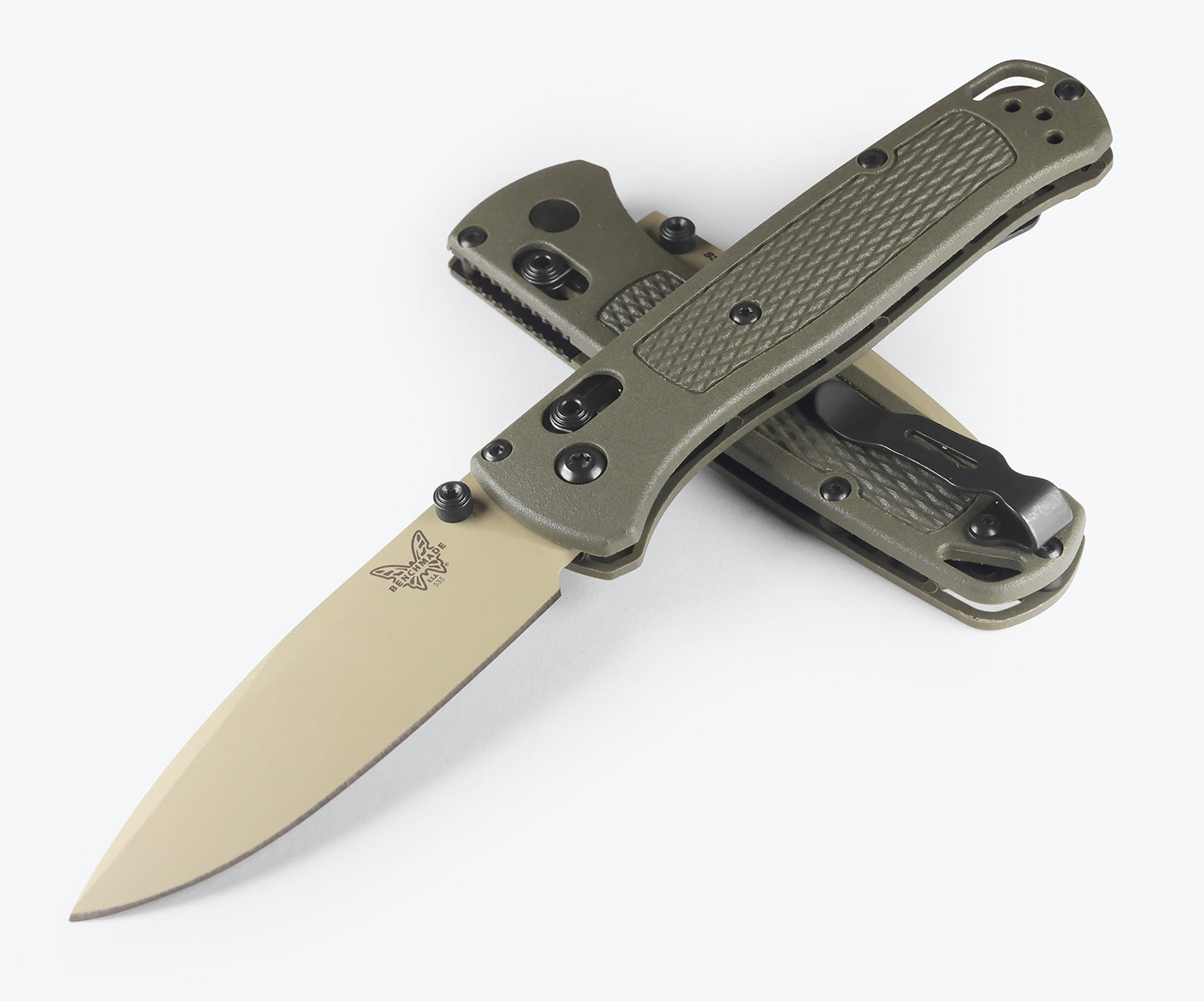 Benchmade 535TN-11 BUGOUT, Deep Olive Grivory 