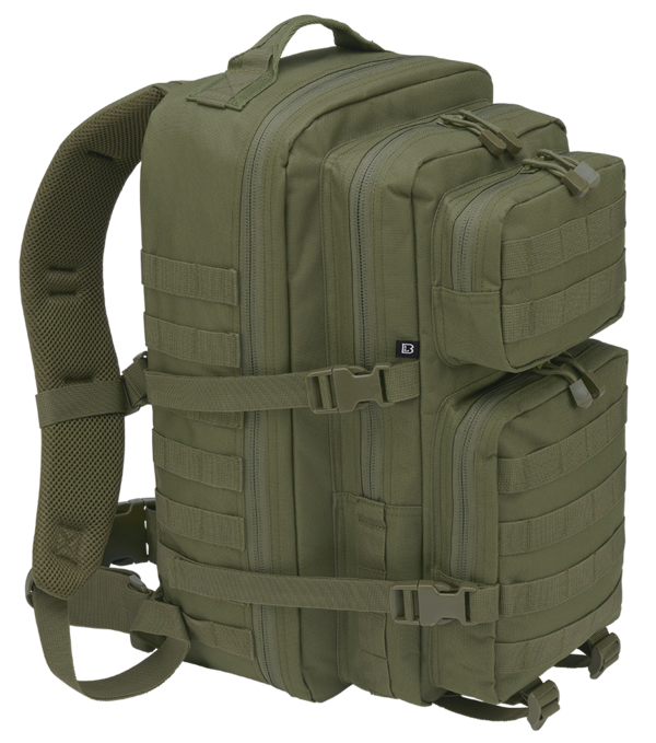 US Cooper Backpack / Rucksack Large - Olive Fightwood Rucksäcke