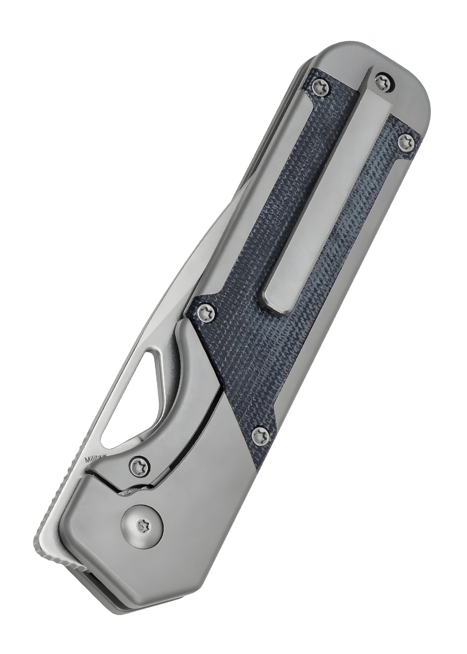 Kizer Knives MILITAW, Titan + Micarta, stonewashed, Taschenmesser