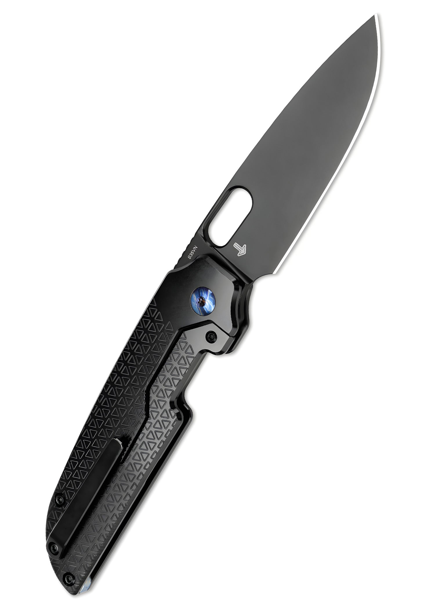 Kizer Knives VARATAS, titanium, black blade, pocket knife