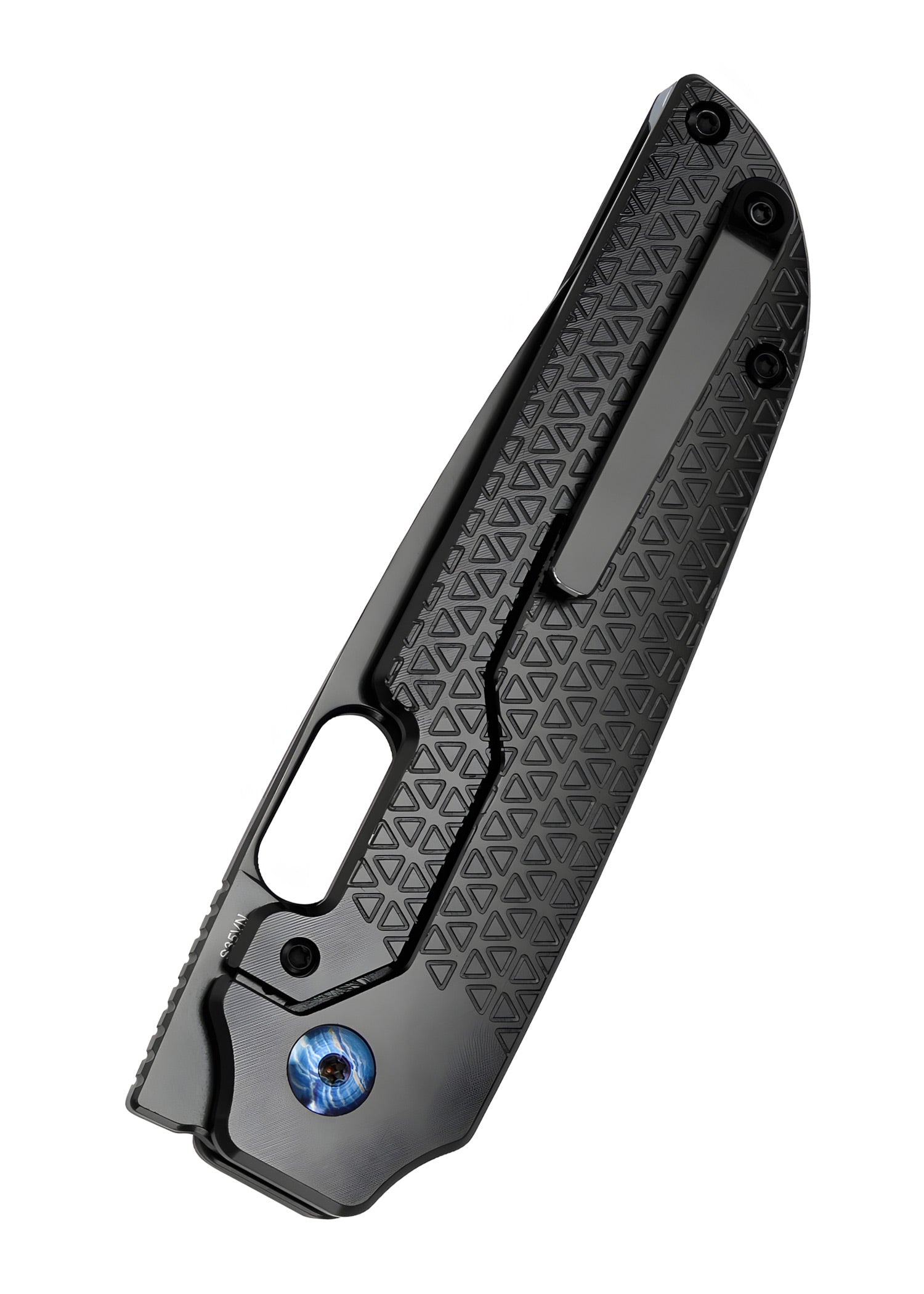 Kizer Knives VARATAS, titanium, black blade, pocket knife