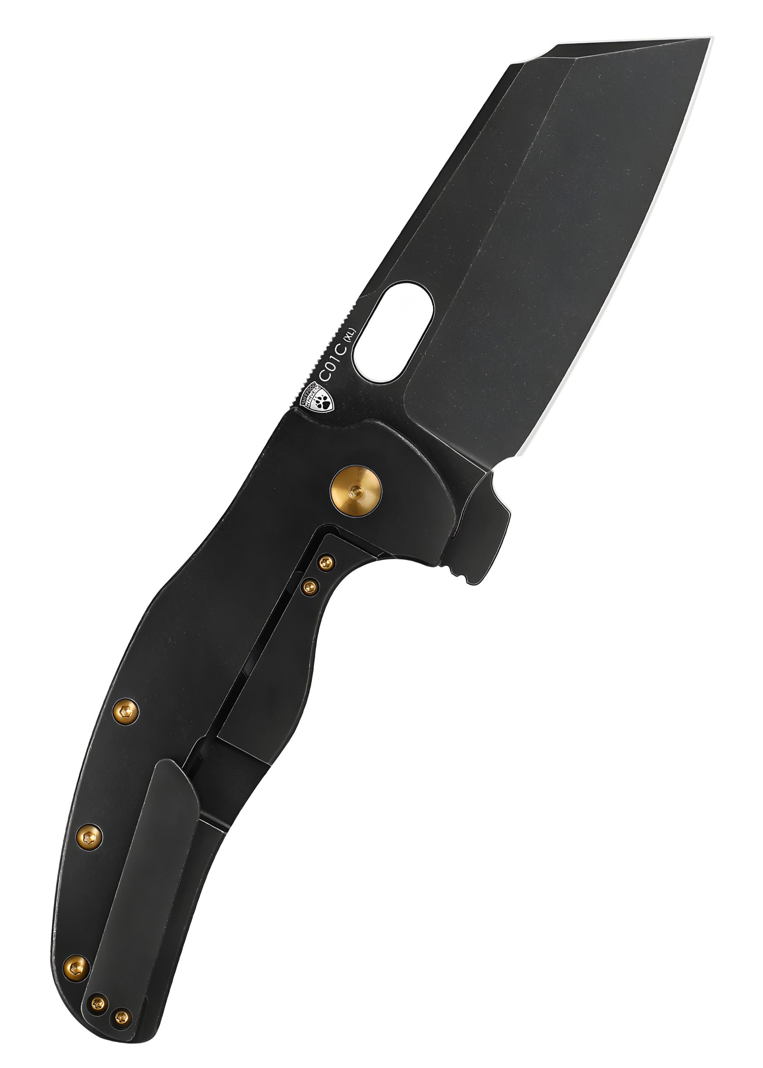 Kizer Knives SHEEPDOG C01C XL, titanium, black blade, pocket knife