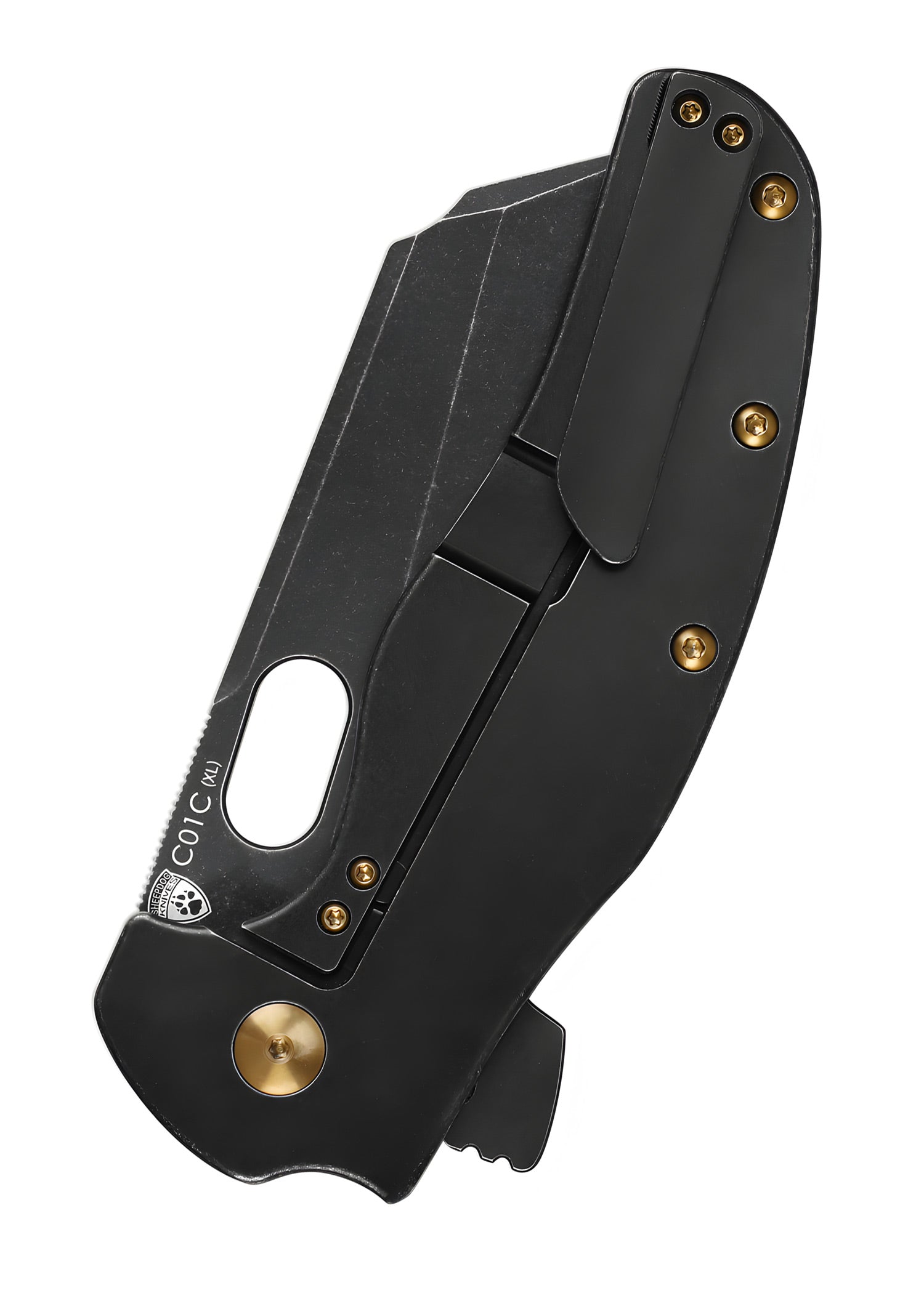 Kizer Knives SHEEPDOG C01C XL, titanium, black blade, pocket knife
