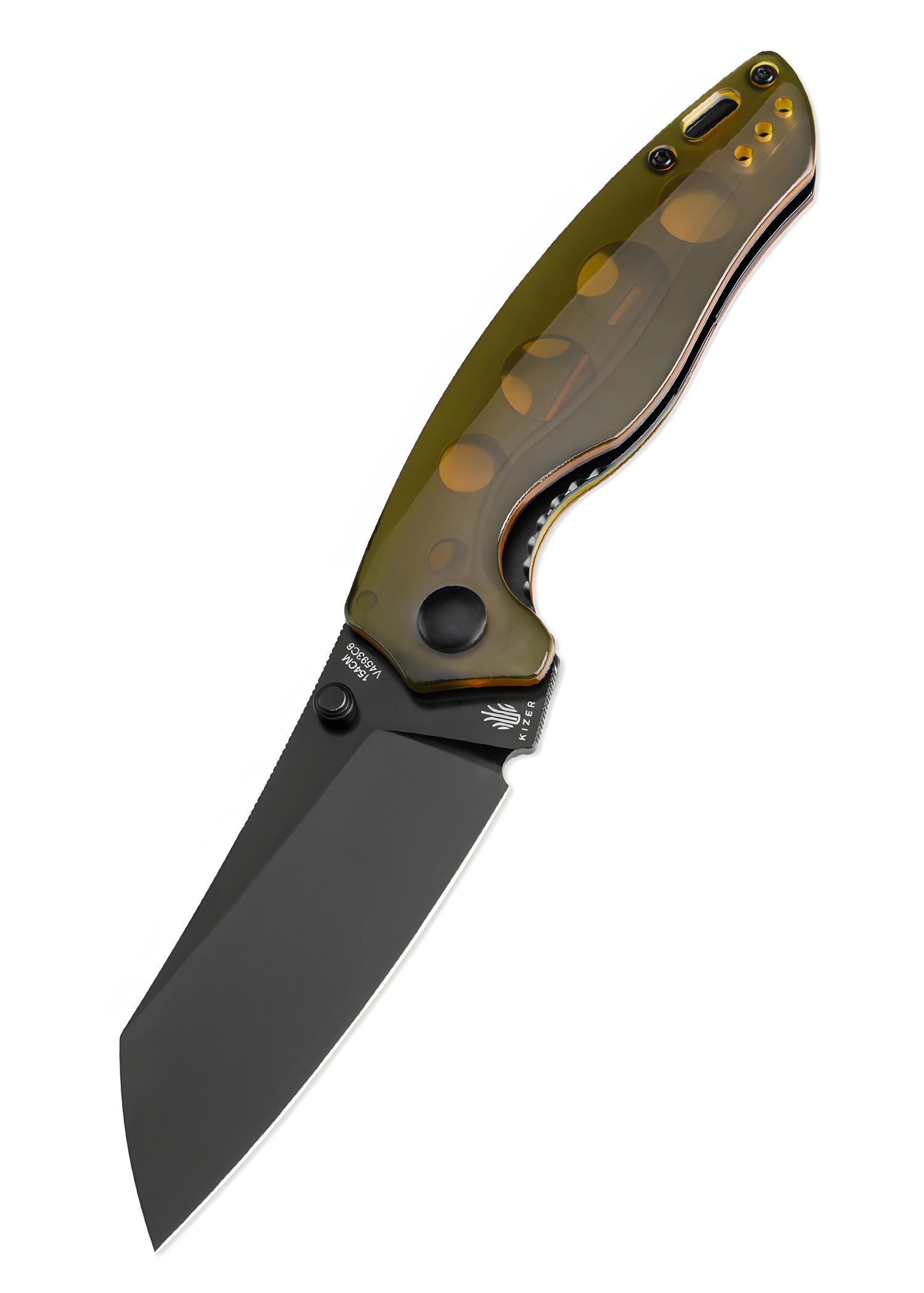 Kizer Knives TOWSER K, PEI handle, black blade, pocket knife