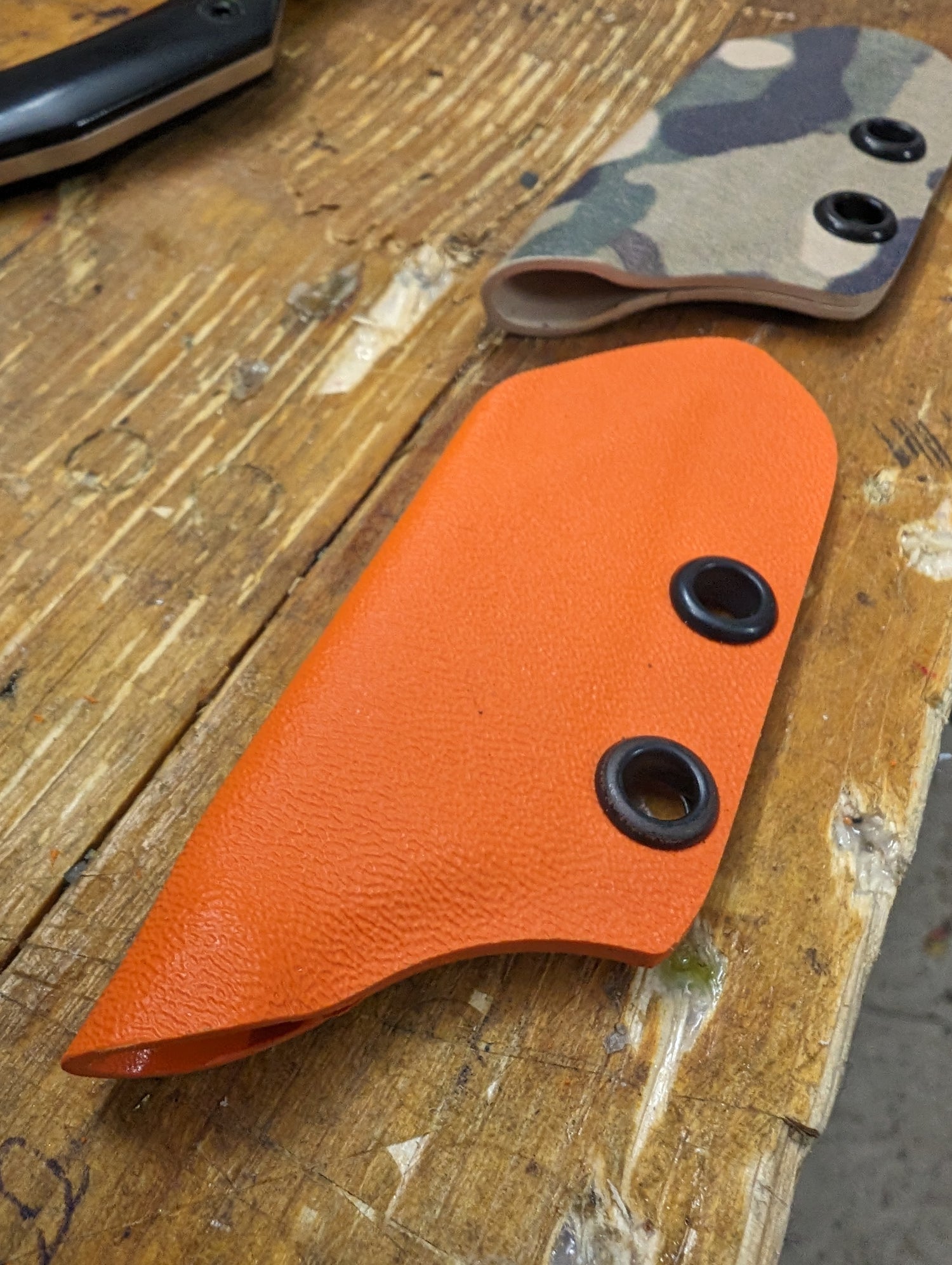 Kydex sheath for Berserker Blades - RAK (Hunter Orange)