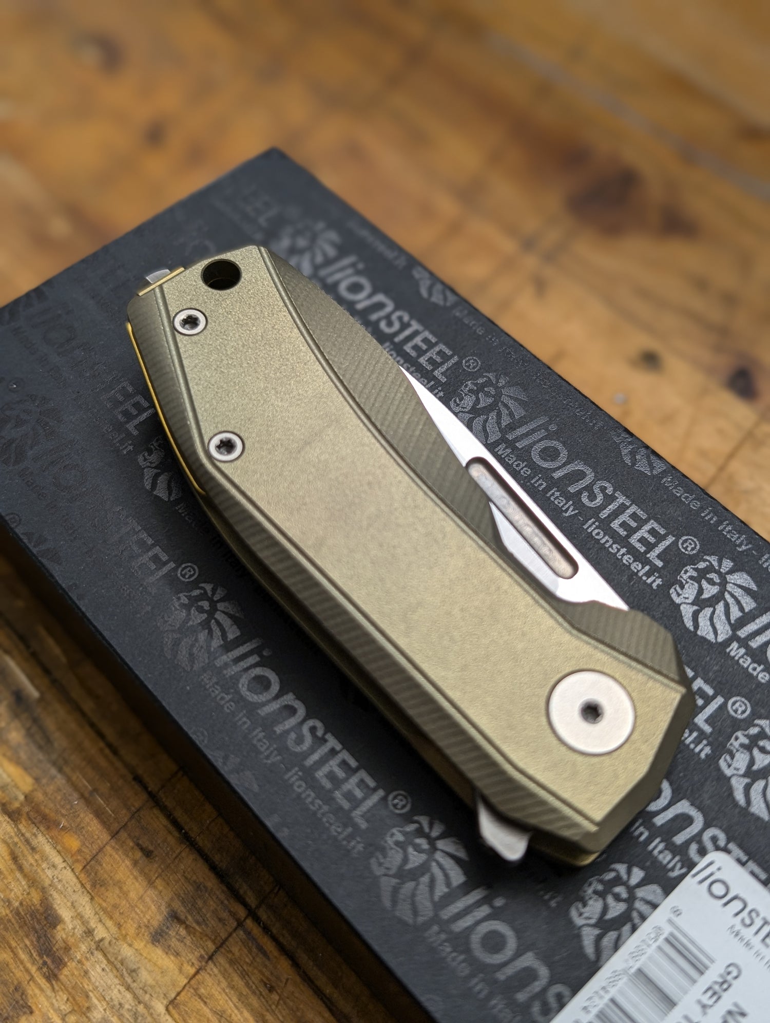 LionSteel - Nano Titan Pocket Knife Single Piece